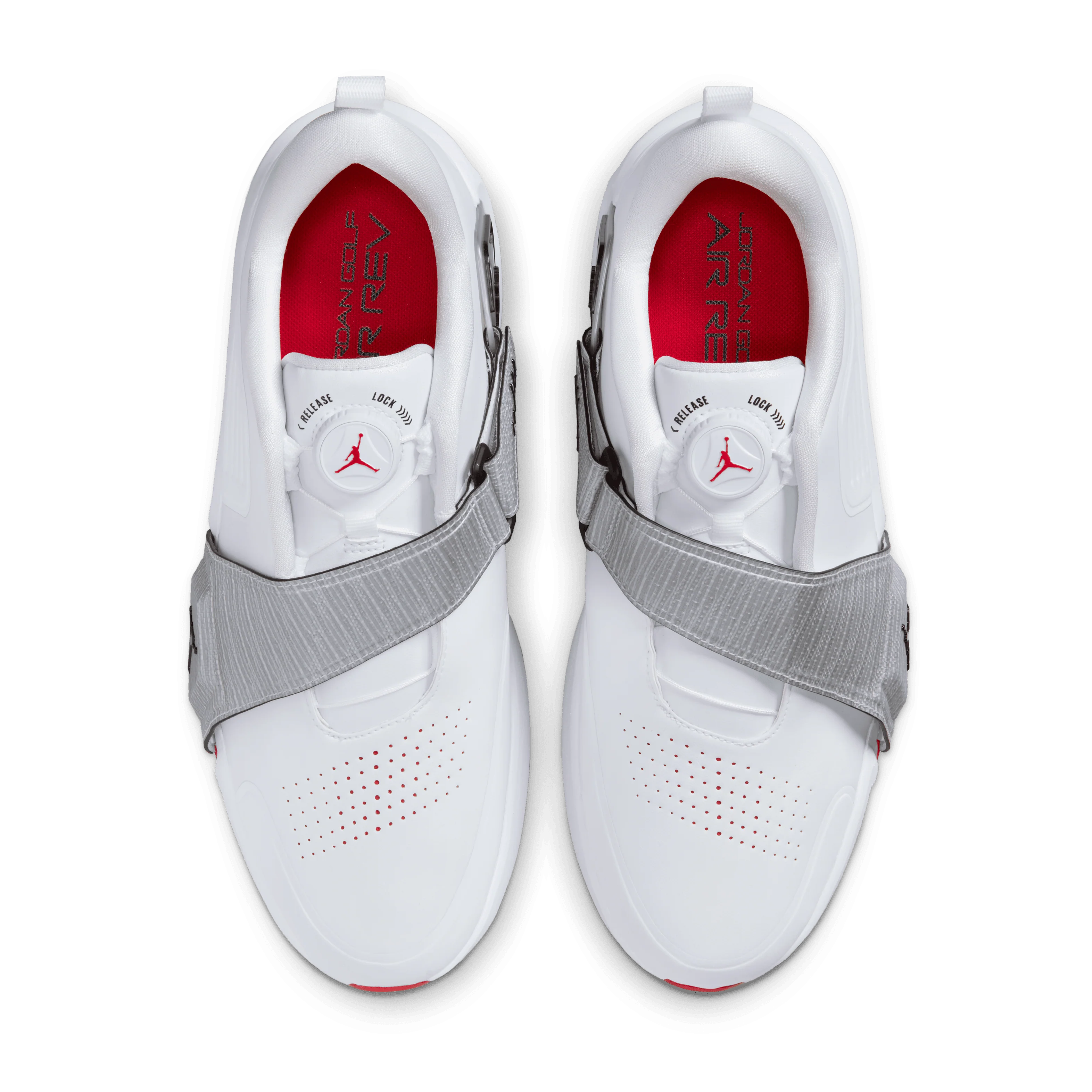 Nike Air Jordan Rev - White/Metallic Silver - Image 6