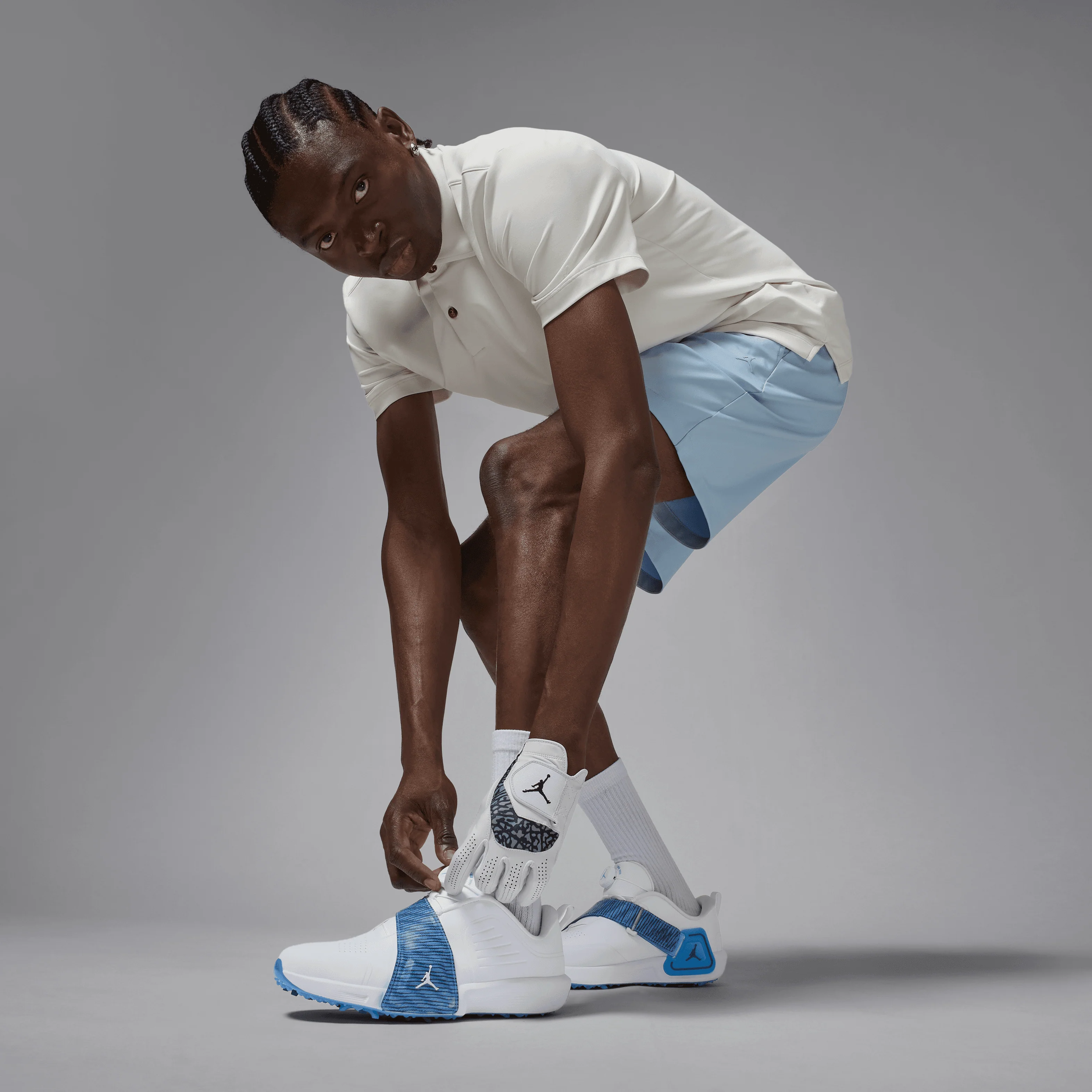 Nike Air Jordan Rev - White/University Blue - Image 17