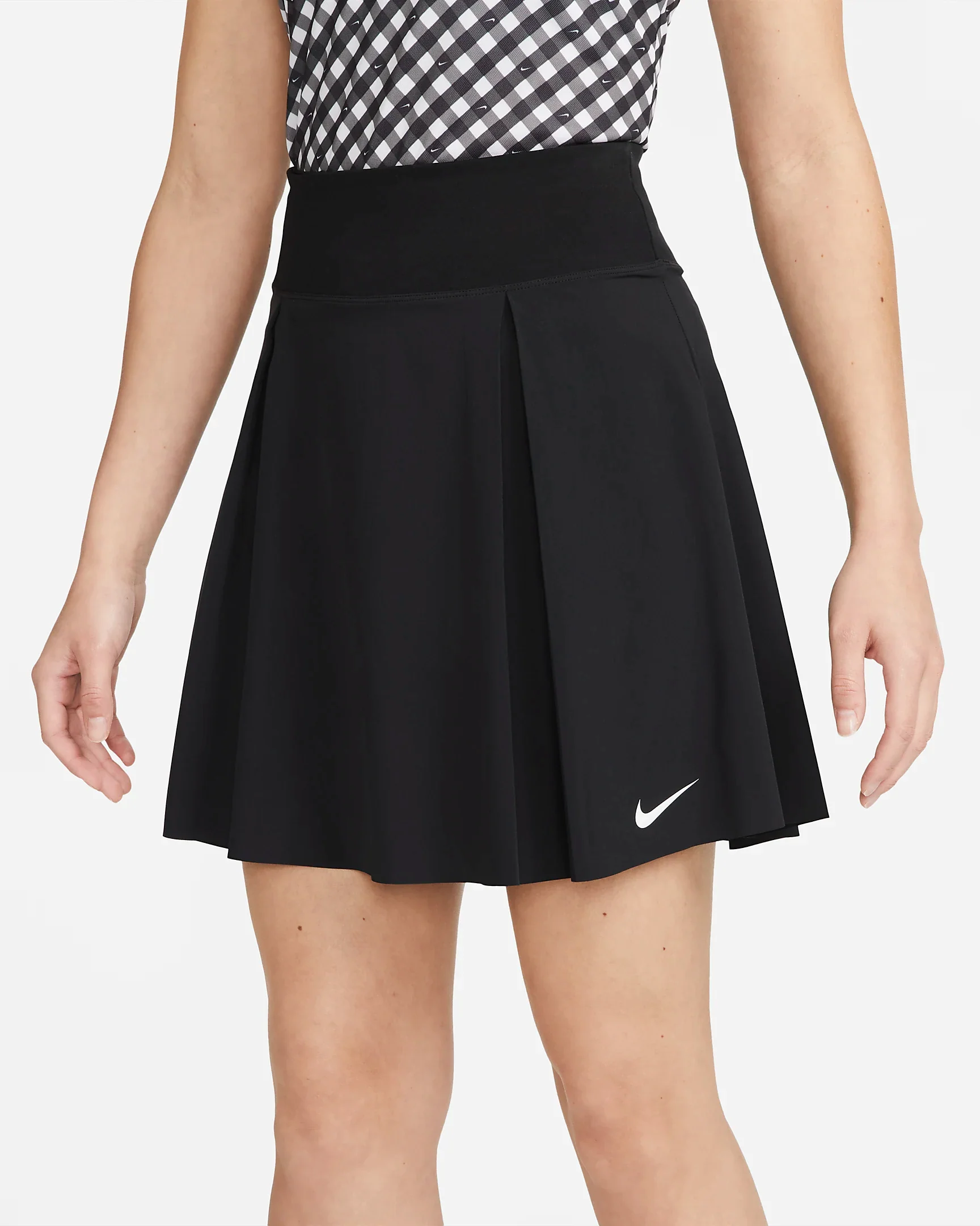 Nike Womens Dri-FIT Long Skirt Black - Image 4