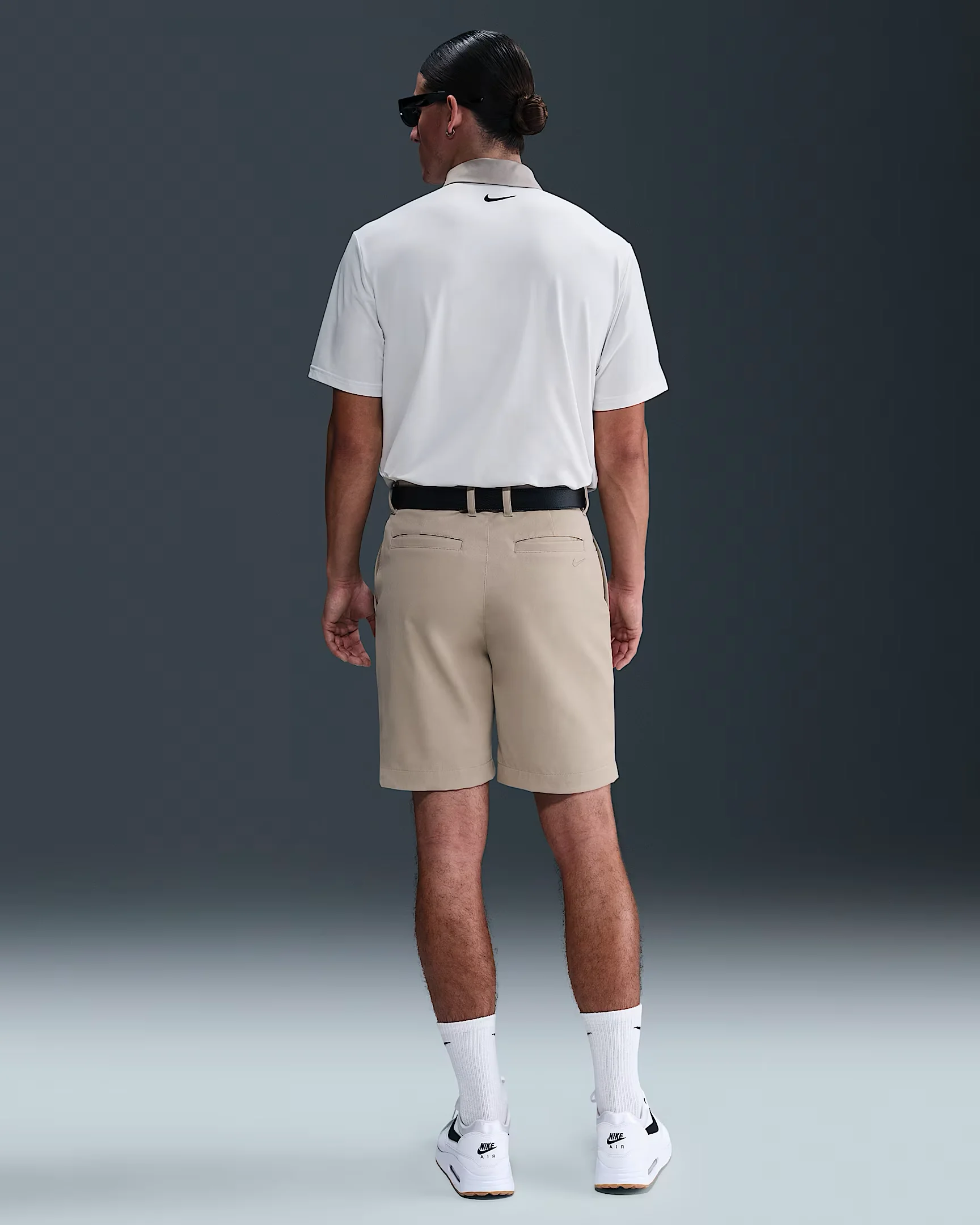 Nike Dri-FIT Tour Contrast Polo - White/College Grey - Image 6