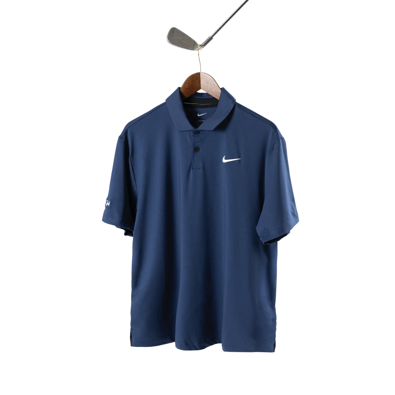 Nike x Bisque Dri-FIT Tour Men's Solid Golf Polo Navy