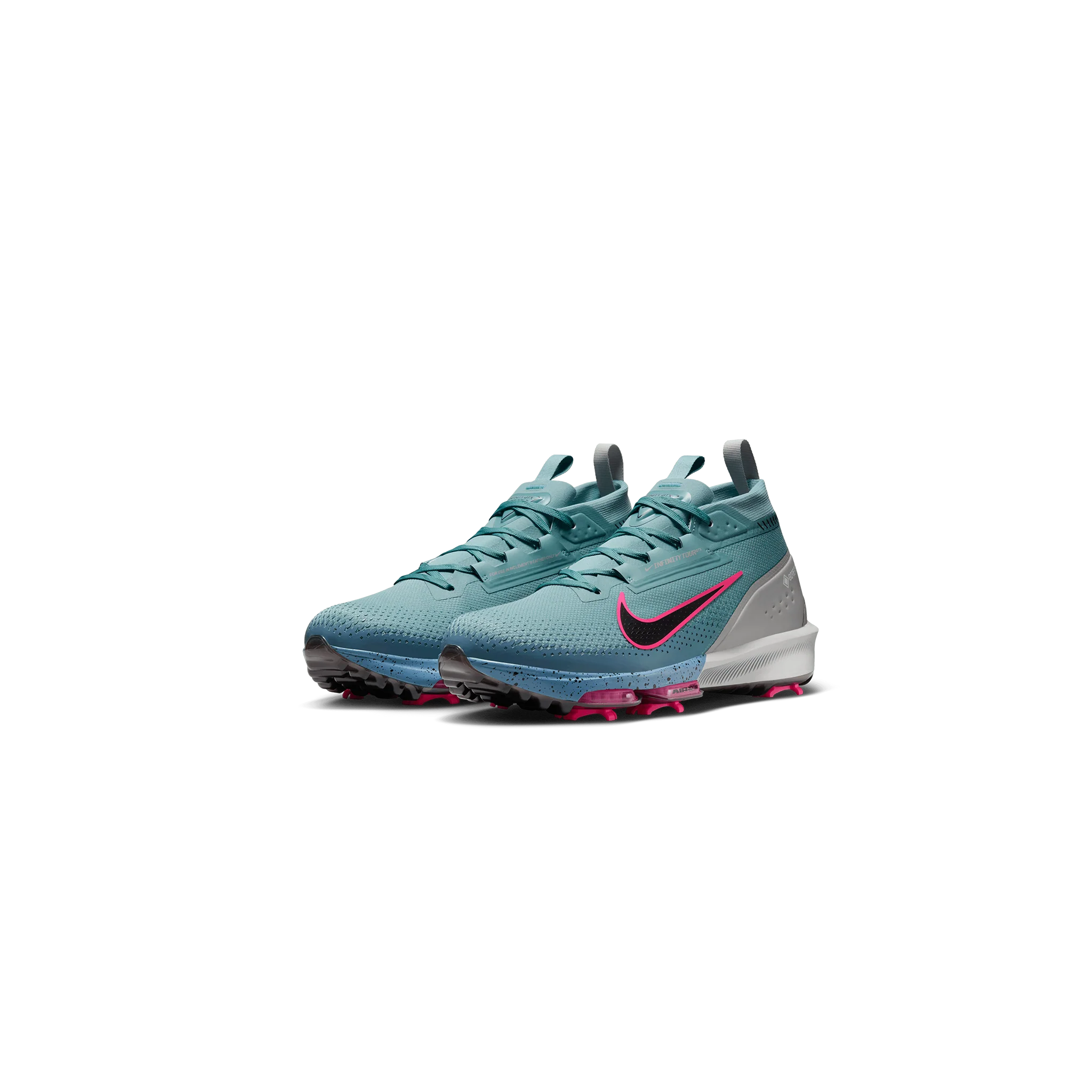 Nike Infinity Tour 2 GORE-TEX Men's Waterproof Golf Shoes Denim Turquoise - Image 2