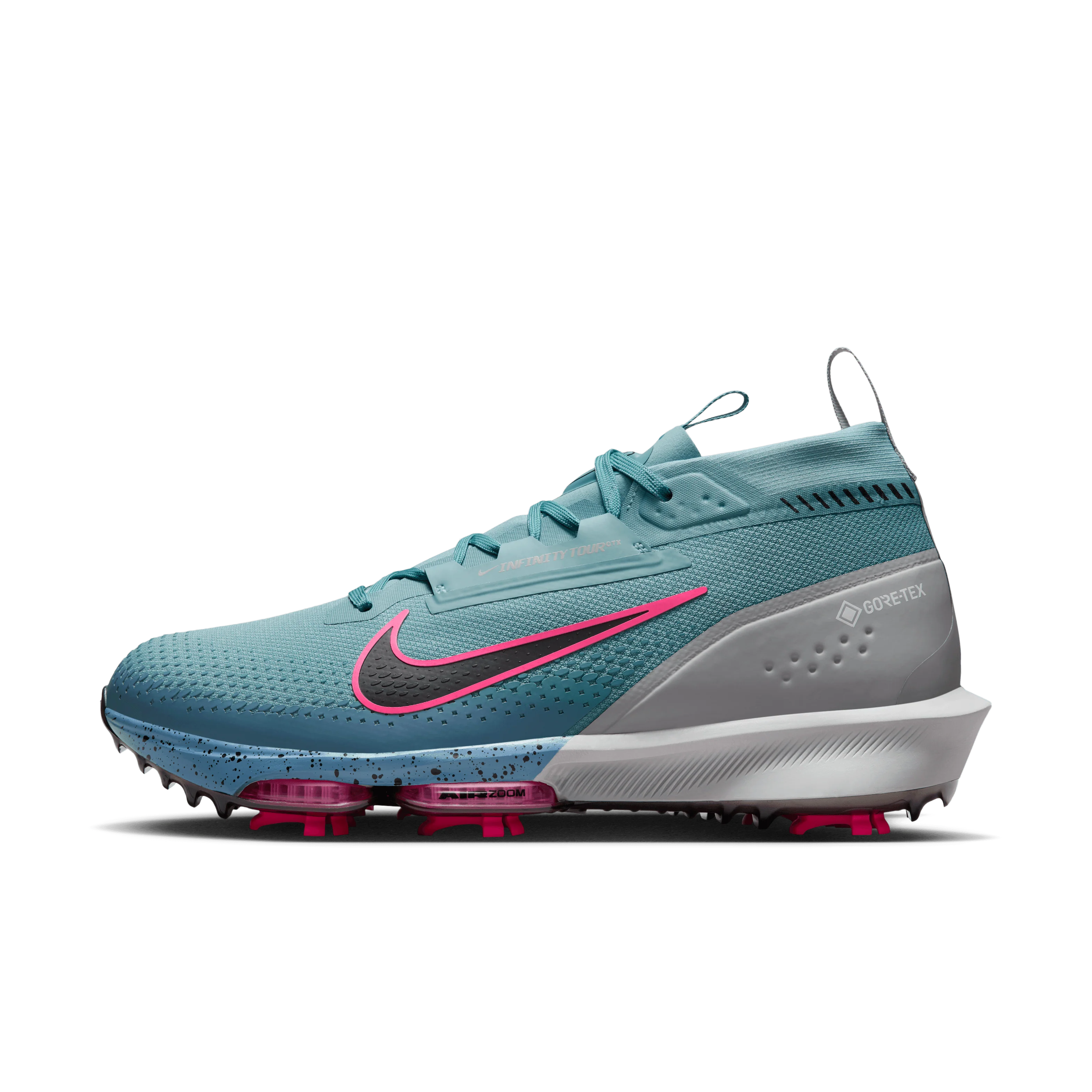 Nike Infinity Tour 2 GORE-TEX Men's Waterproof Golf Shoes Denim Turquoise - Image 6