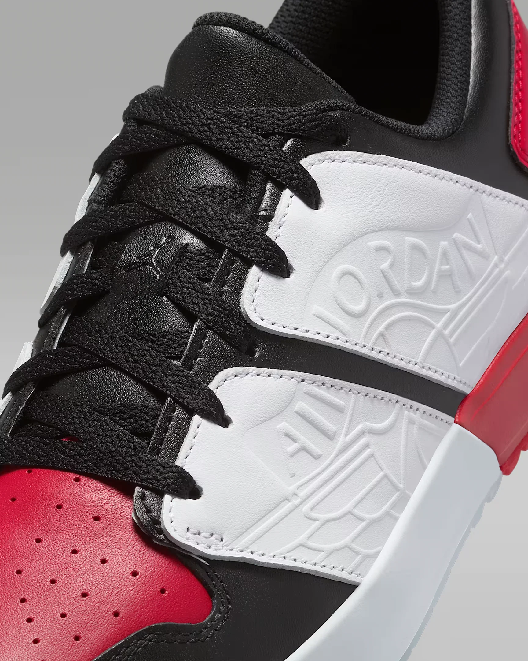 Nike Jordan Nu Retro 1G - Black/White/University Red - Image 5