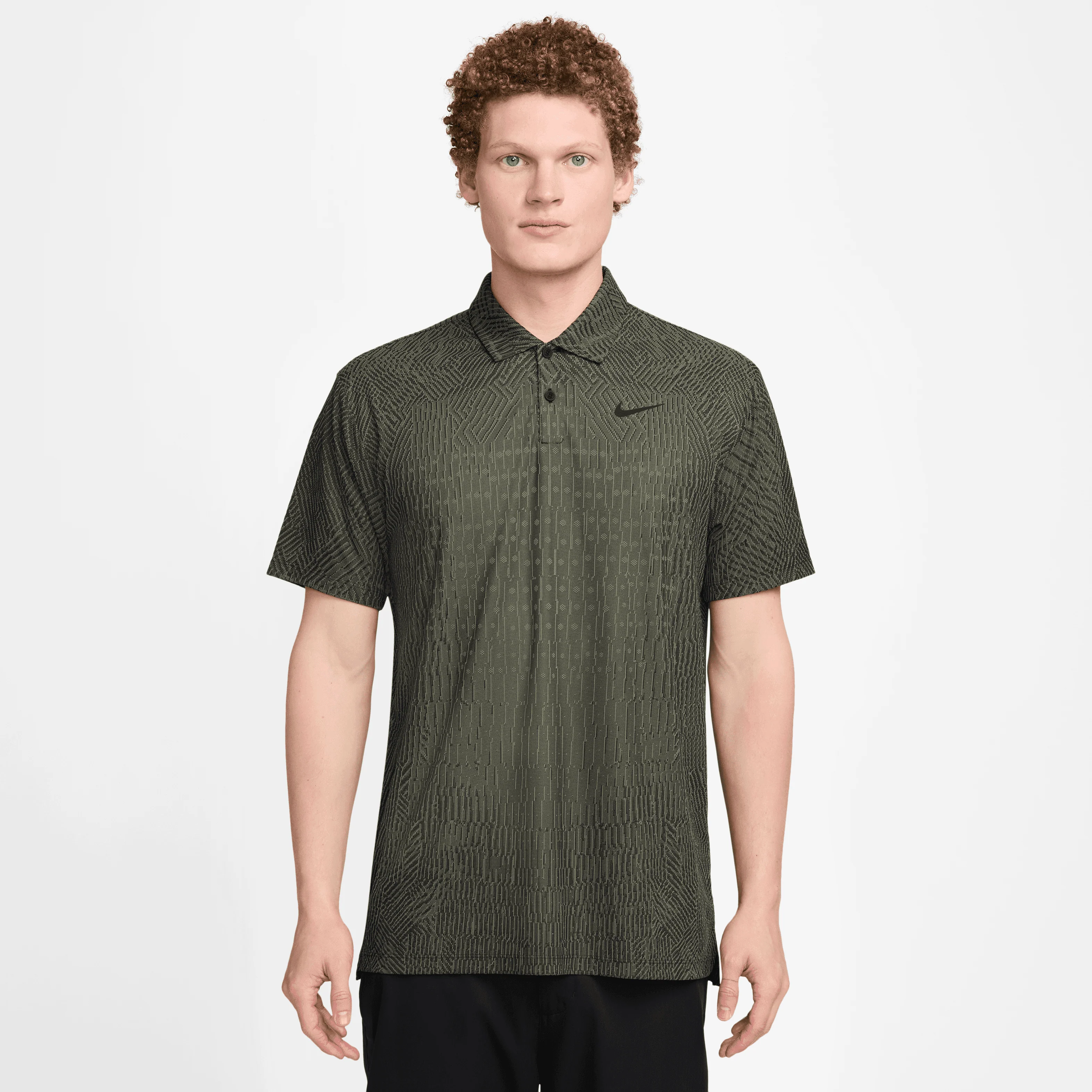 Nike Tour Men's Dri-FIT Golf Polo - Cargo Khaki - Image 3