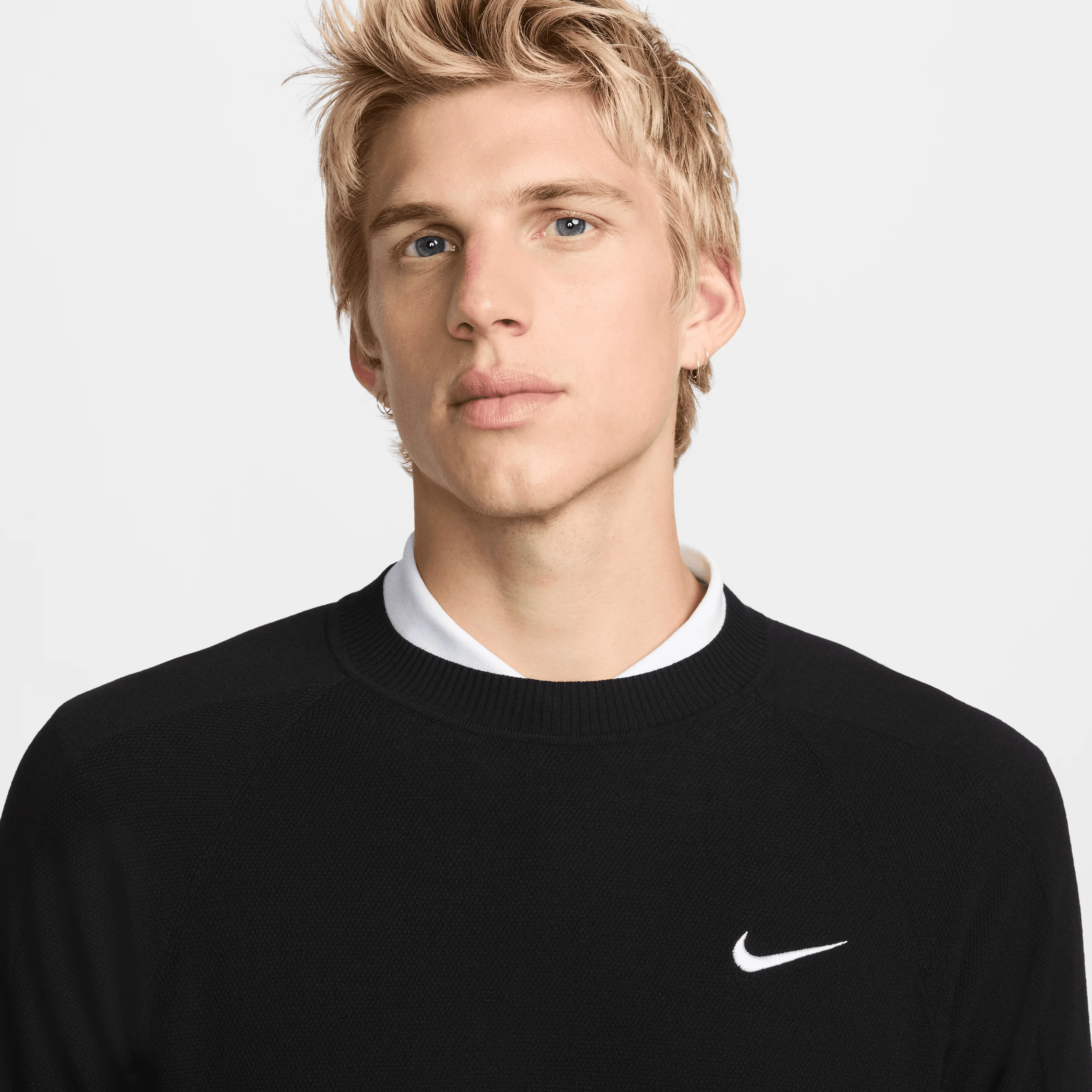 Nike Tour Men's Golf Sweater - Black - Image 2