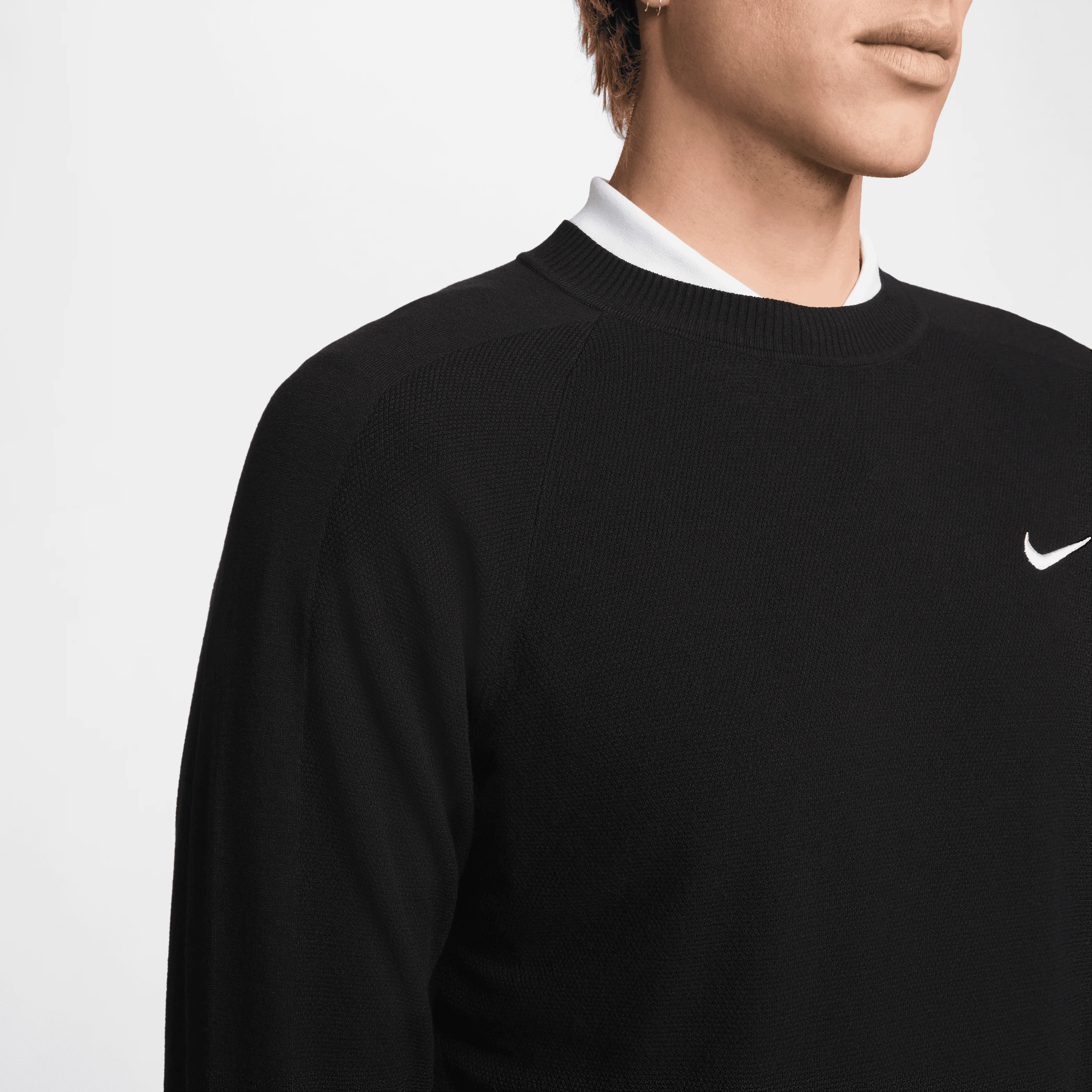 Nike Tour Men's Golf Sweater - Black - Image 5