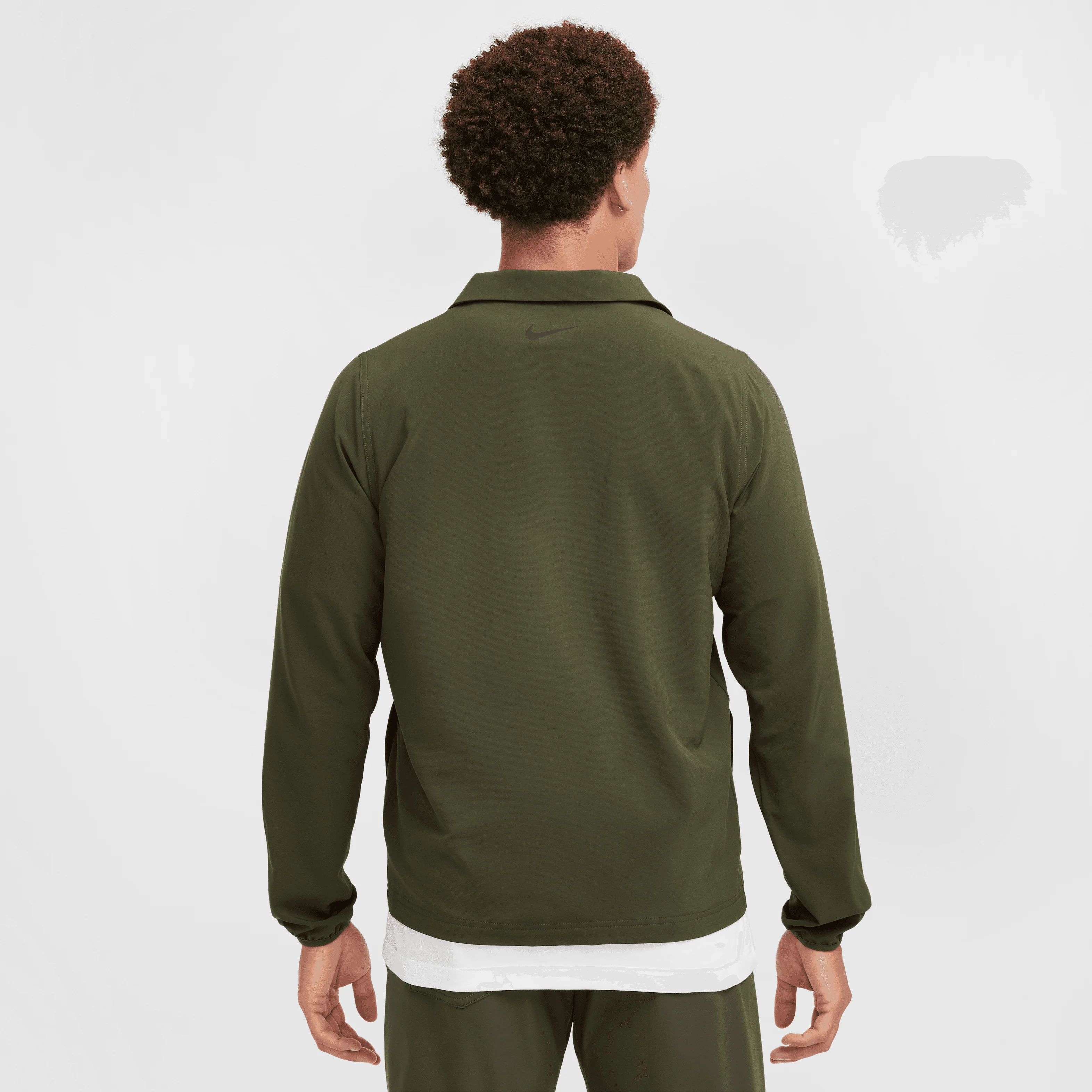 Nike Tour Men's Repel Full-Zip Golf Jacket - Cargo Khaki - Image 3