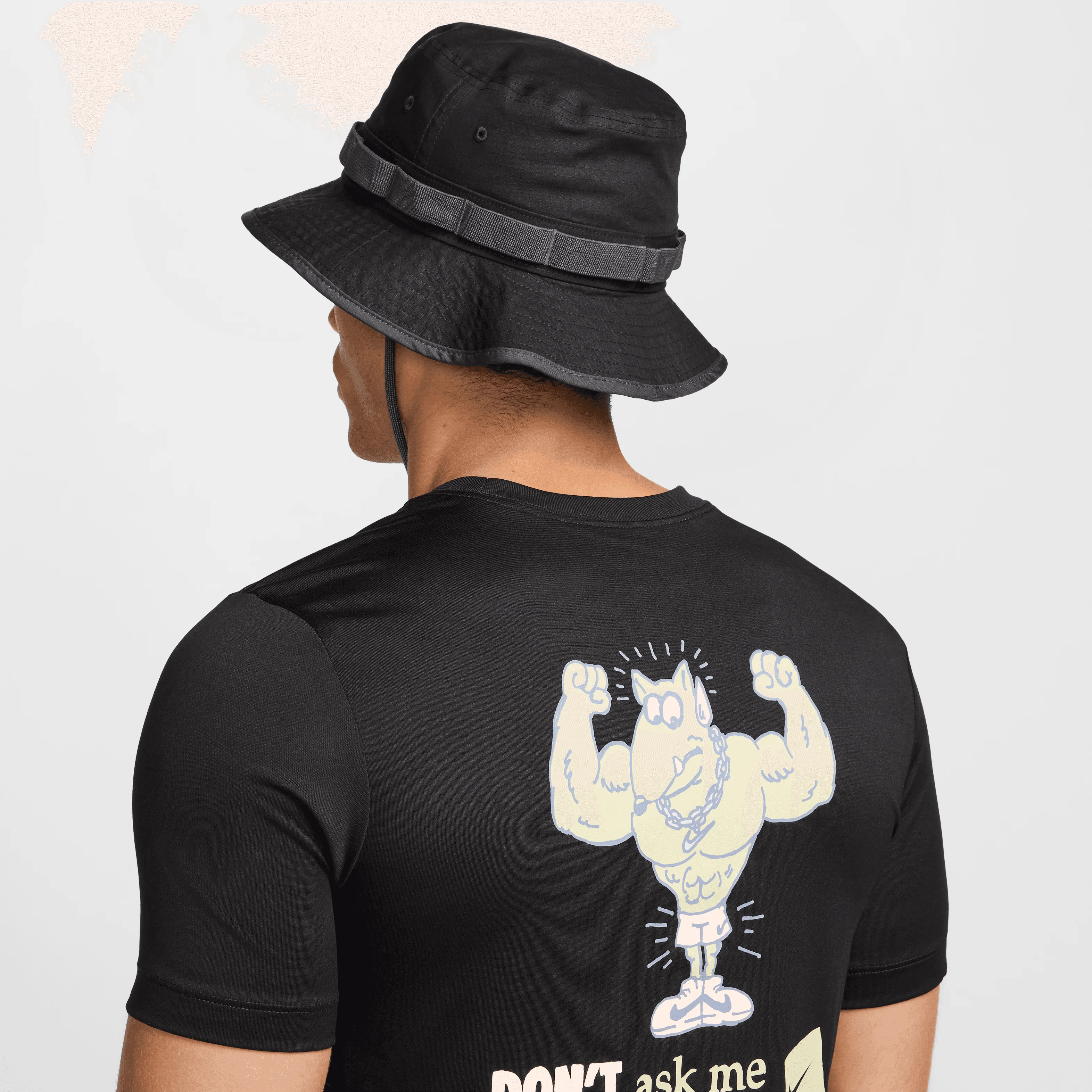 Nike Apex Dri-FIT Bucket Hat - Black - Image 2