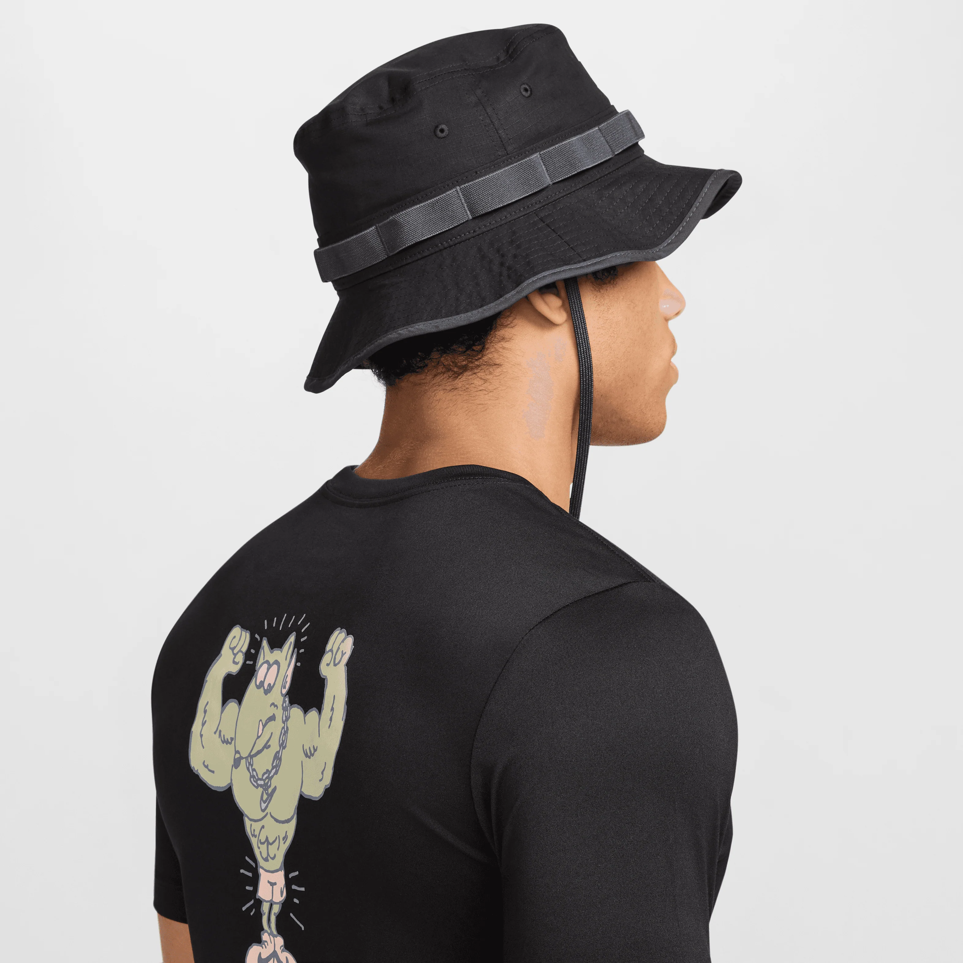 Nike Apex Dri-FIT Bucket Hat - Black - Image 4