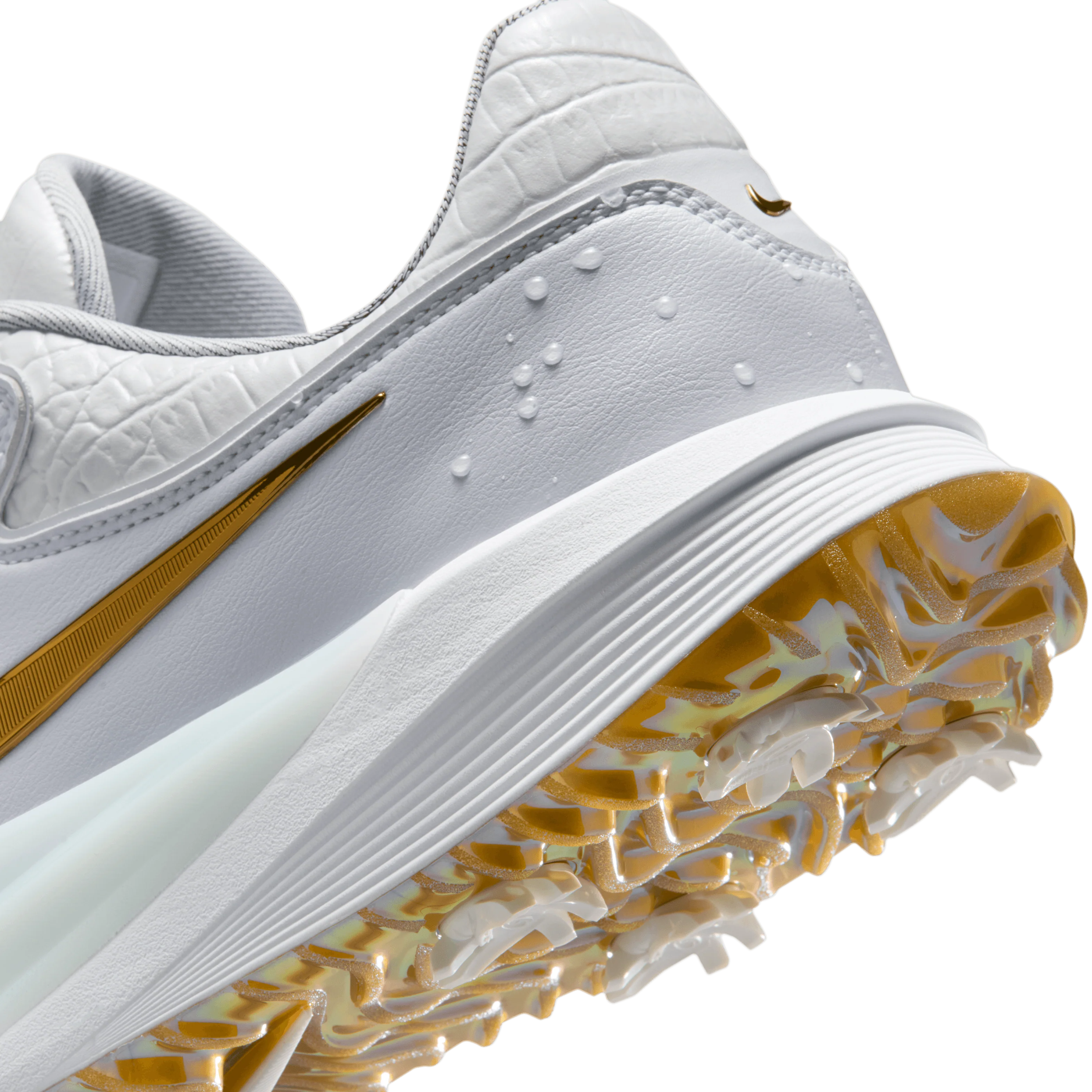 Nike Victory Pro 4 NRG "Players"  - White/Gold - Image 11