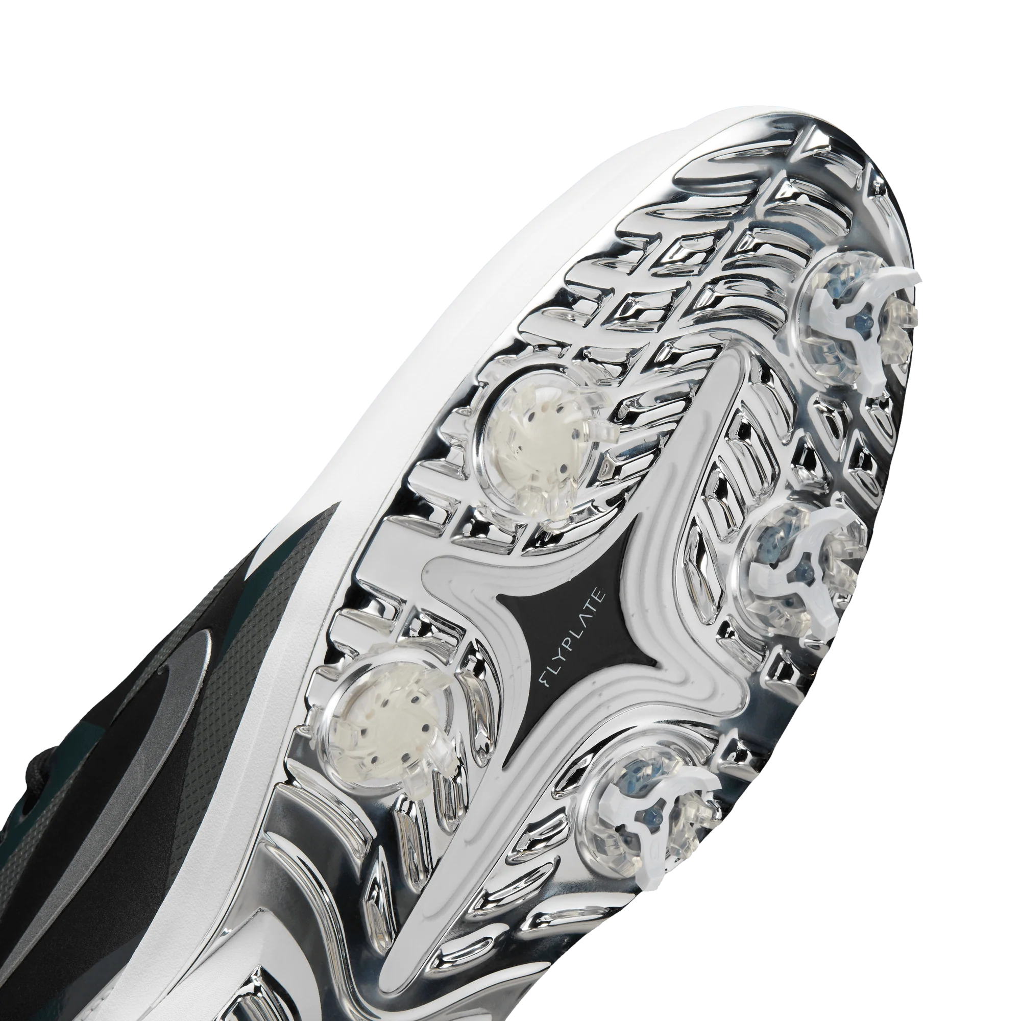 Nike Victory Tour 4 NRG "Open Championship 2026" - White / Black / Metallic Silver / Fir - Image 10