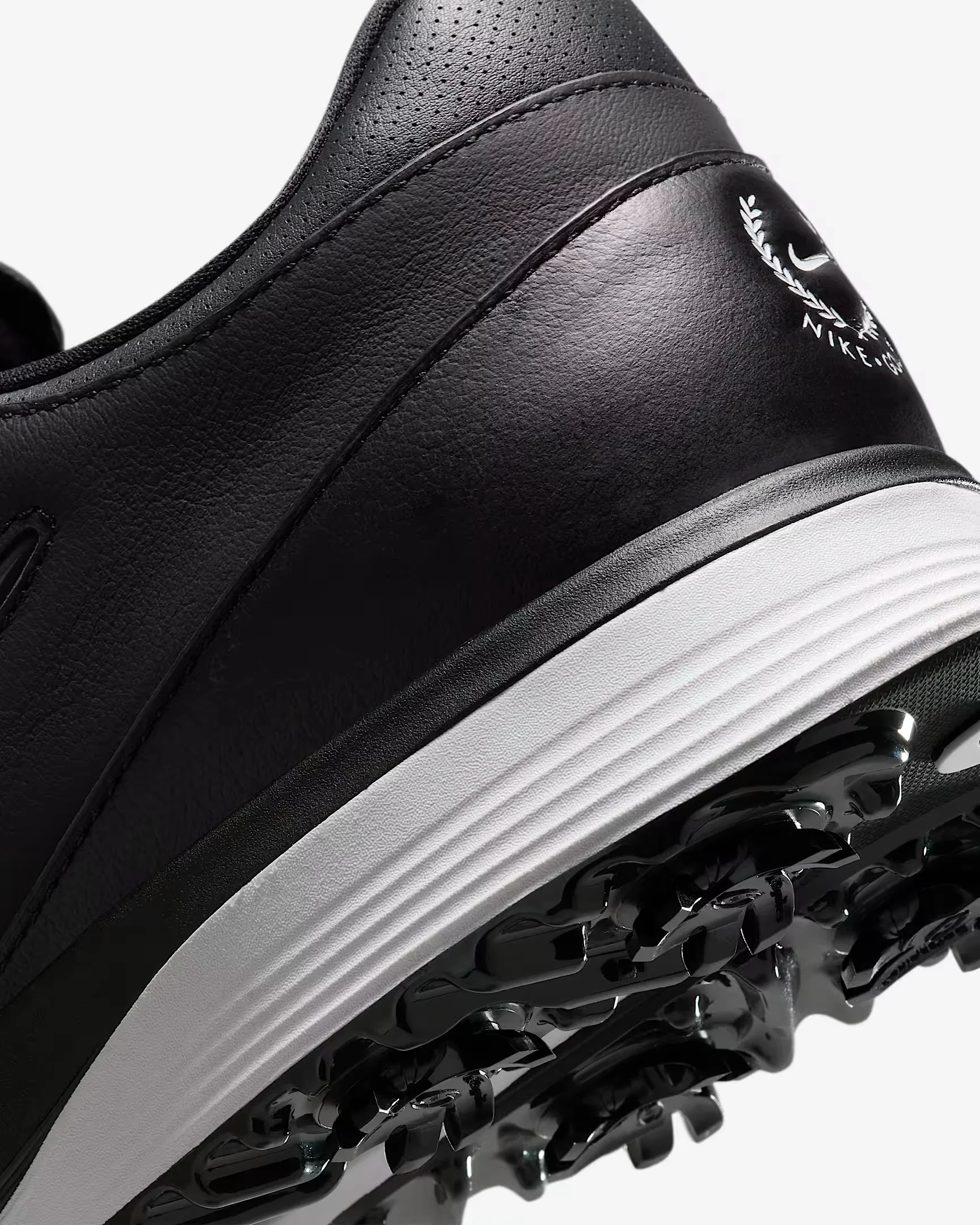 Nike Victory Tour 4 - Black/White/Dark Smoke Grey - Image 11