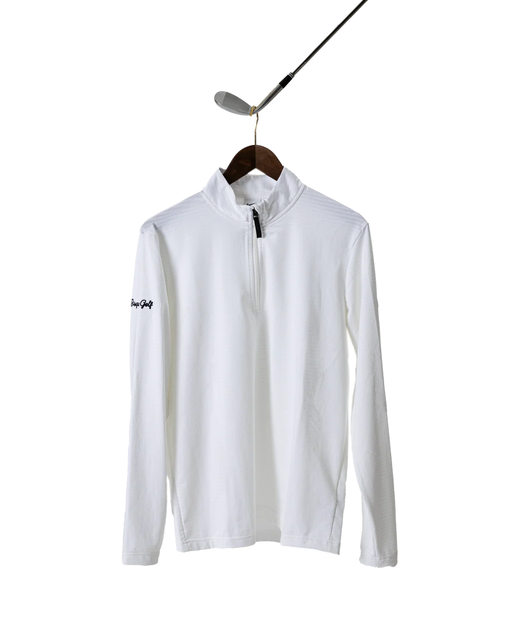 Nike with Bisque Victory Men's Dri-FIT 1/2-Zip Golf Top - Image 3