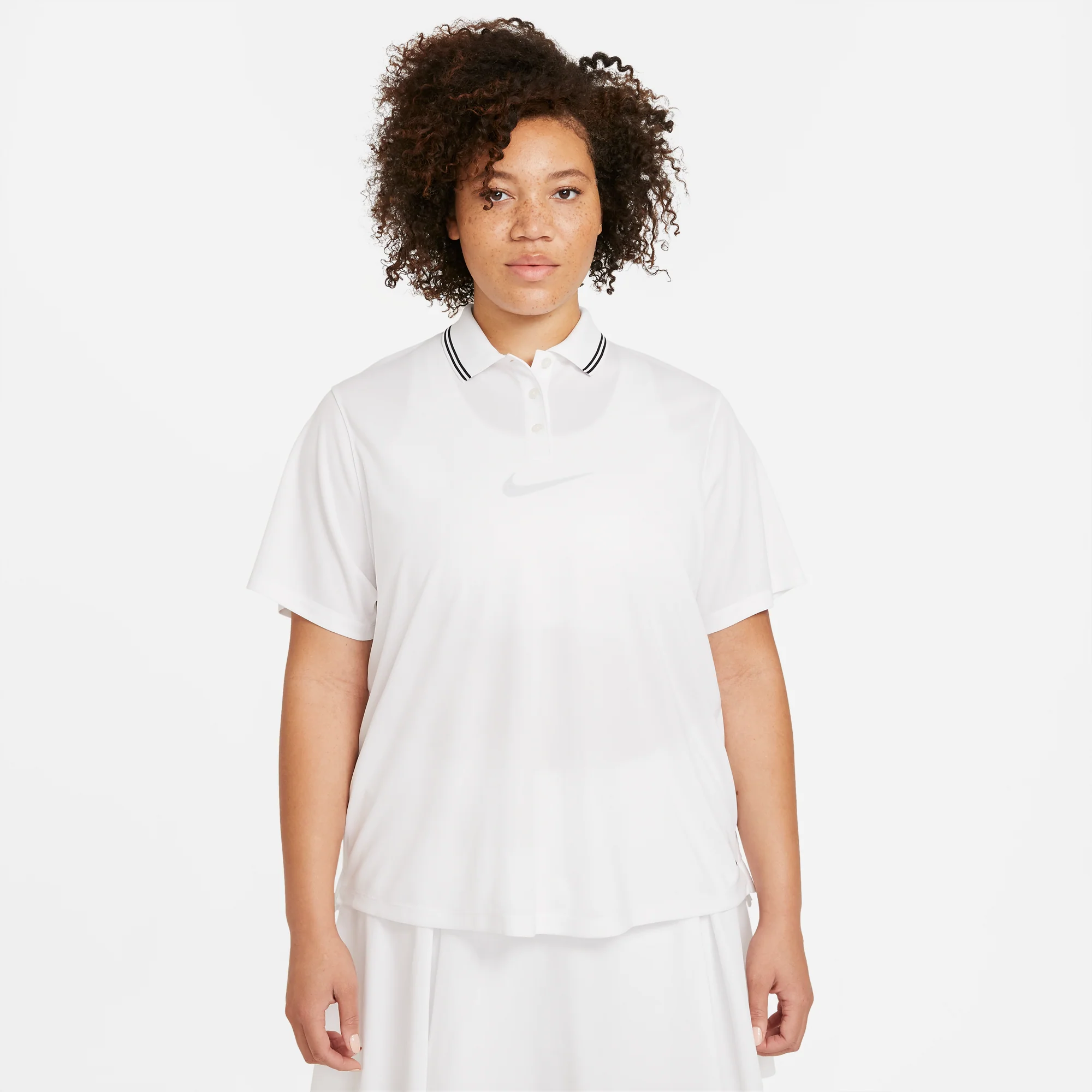 Nike Womens Dri-FIT Victory Polo White - Image 5