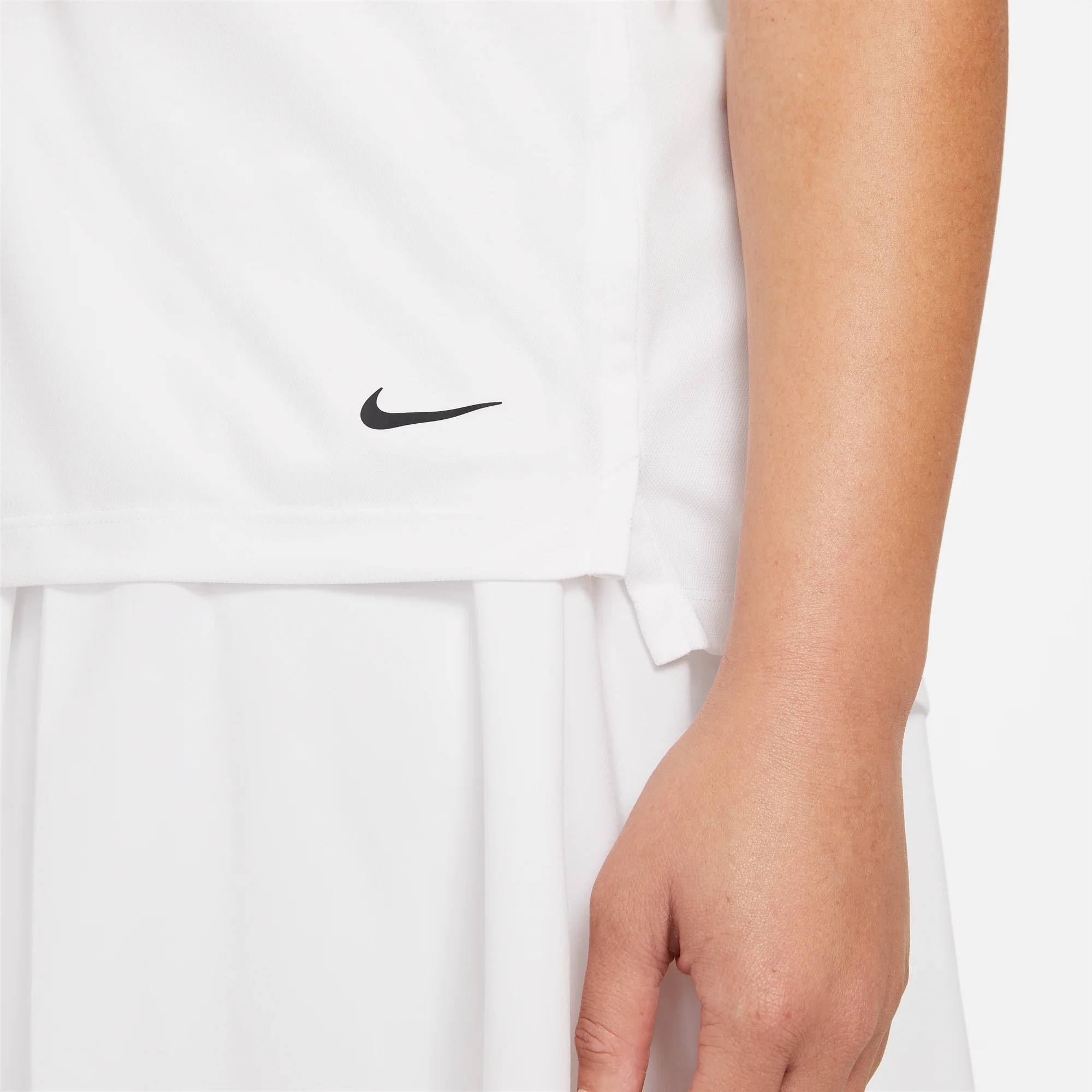 Nike Womens Dri-FIT Victory Polo White - Image 7
