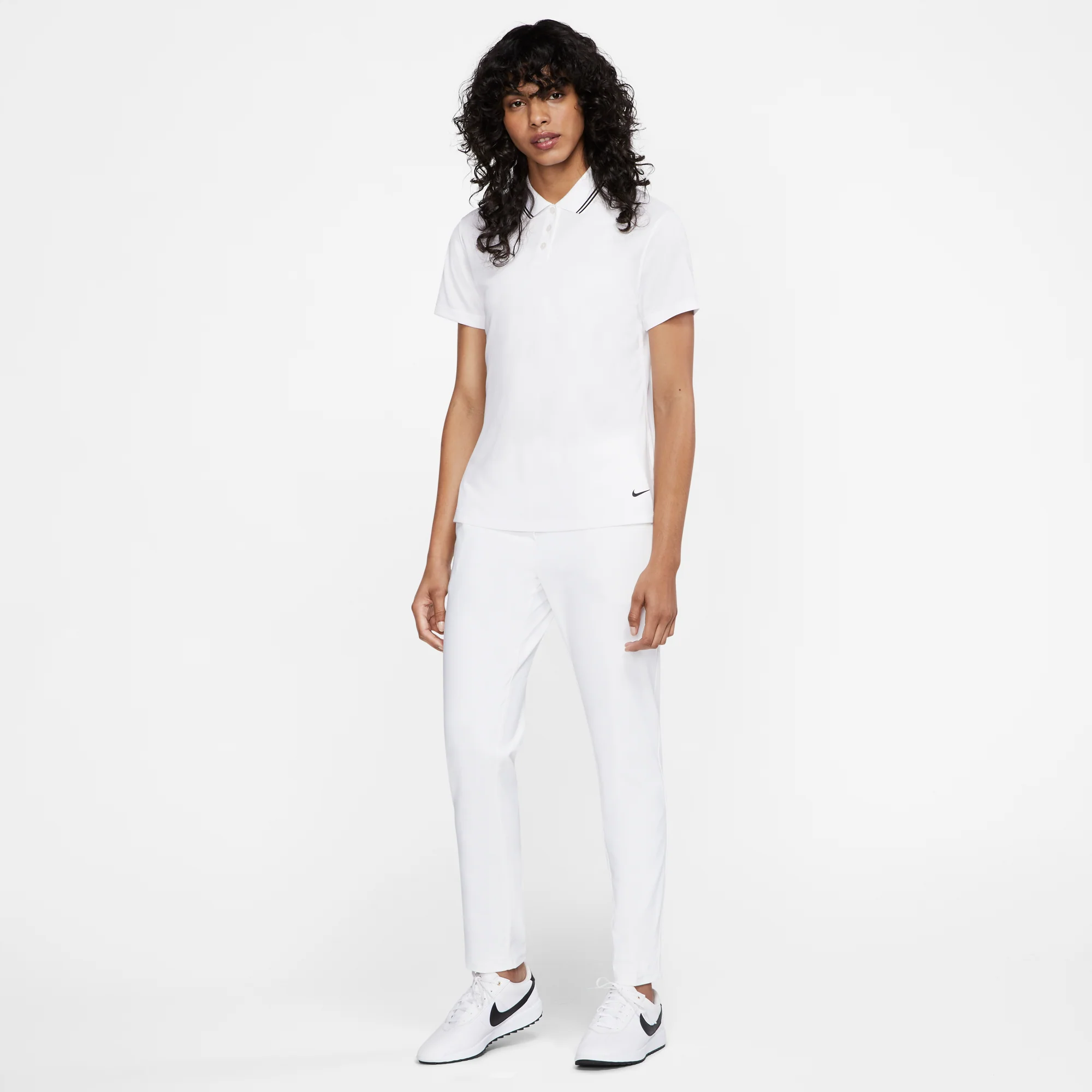 Nike Womens Dri-FIT Victory Polo White - Image 9