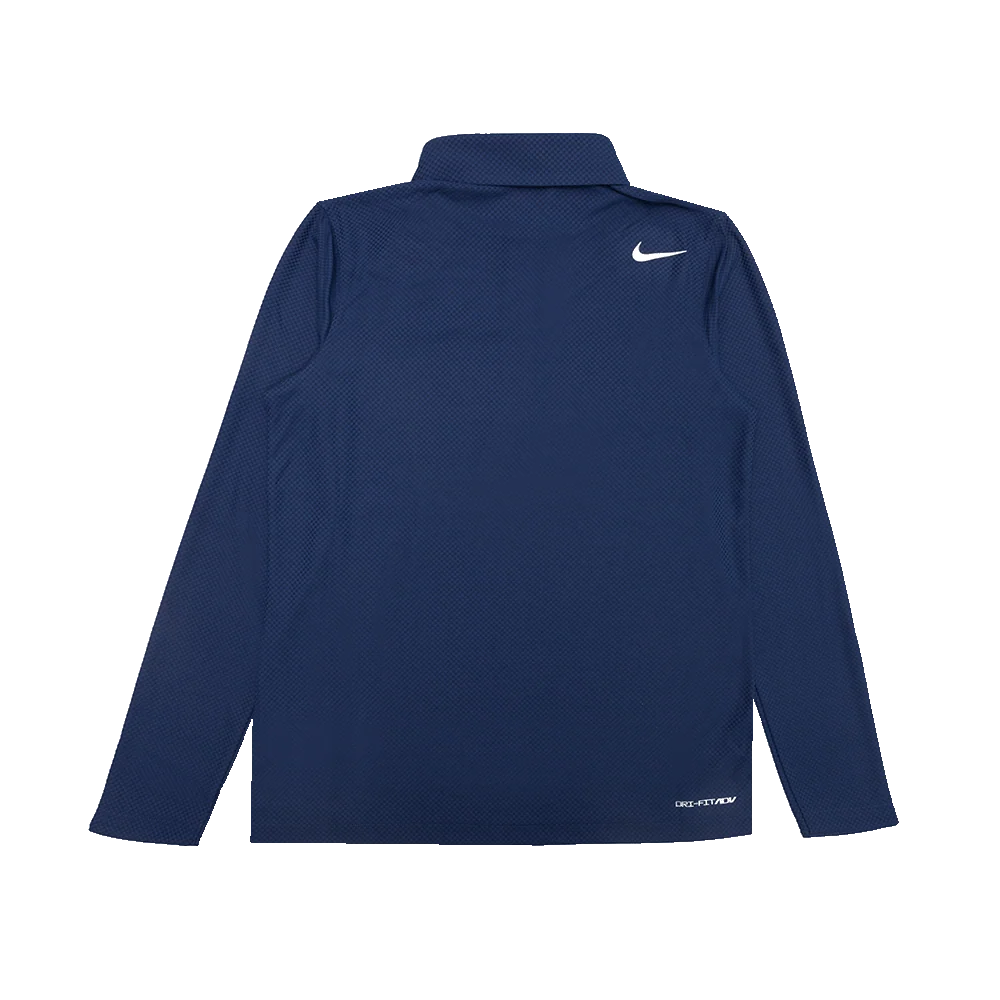 Nike Womens Dri-FIT ADV Tour Longsleeve Polo Navy - Image 4