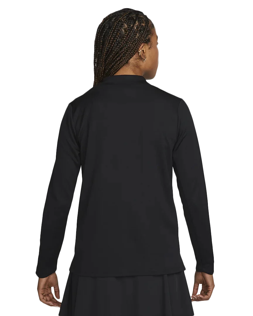 Nike Womens Dri-FIT UV Full-Zip Top Black - Image 4