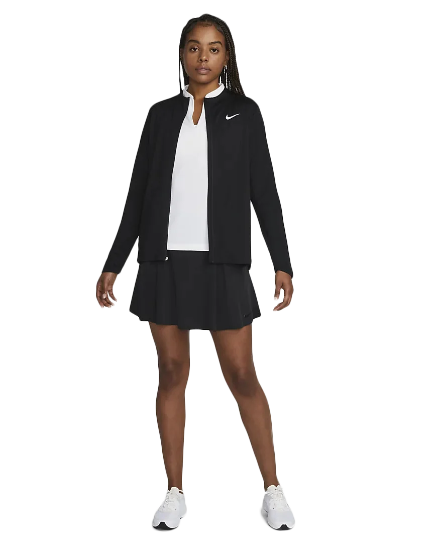 Nike Womens Dri-FIT UV Full-Zip Top Black - Image 5