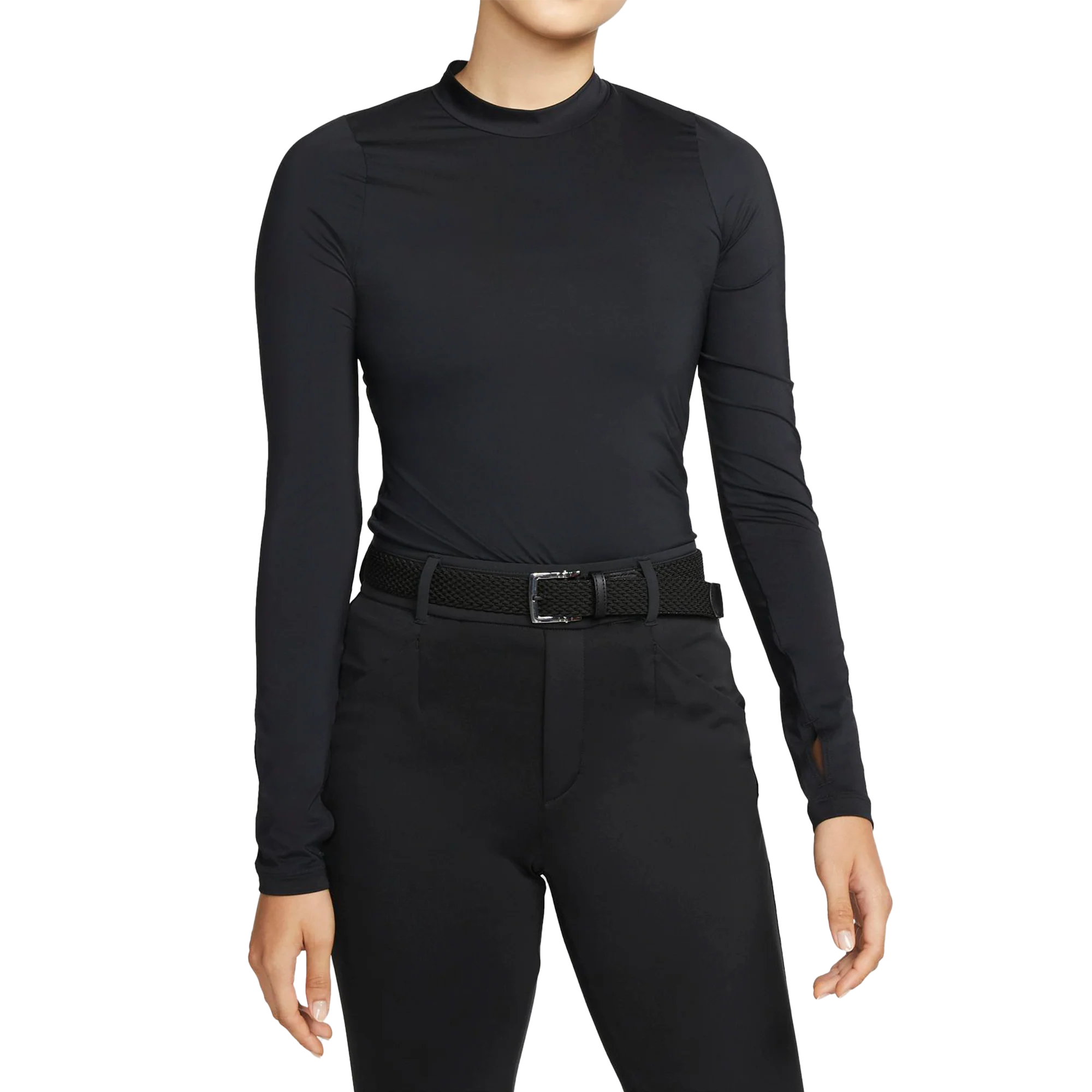 Nike Womens Dri-FIT UV Victory Longsleeve Black - Image 4