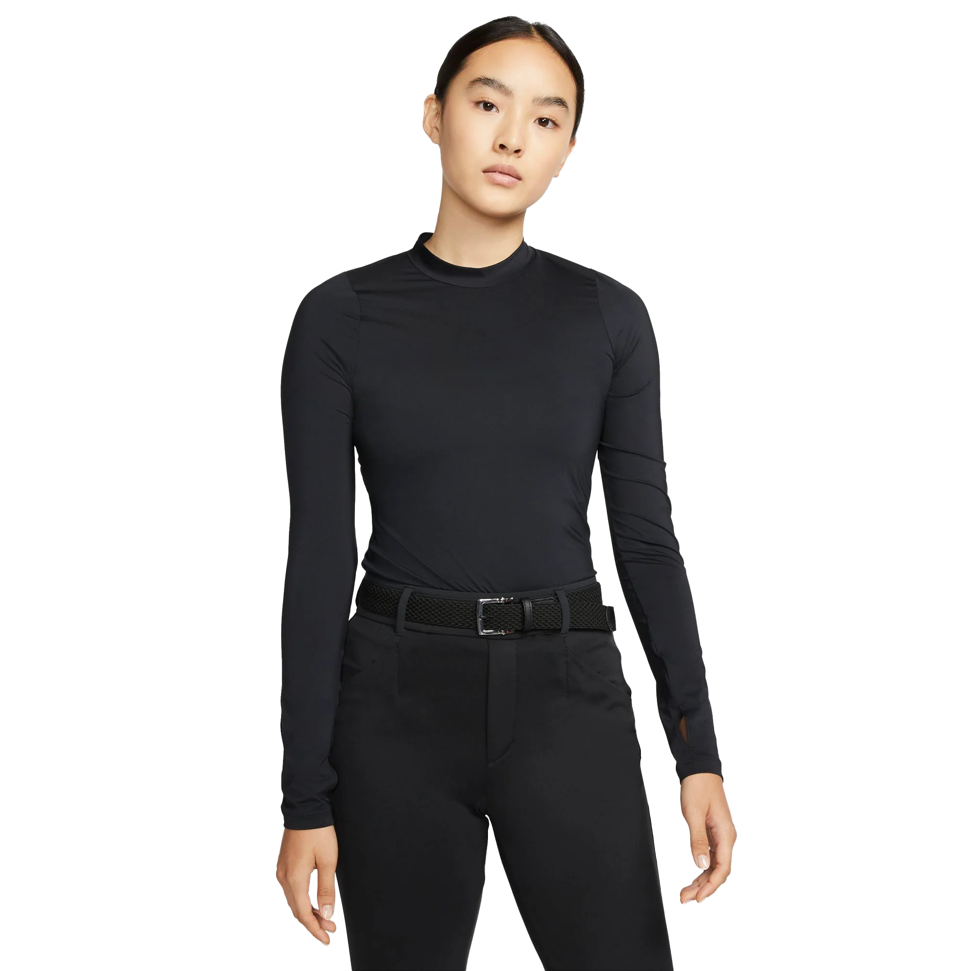 Nike Womens Dri-FIT UV Victory Longsleeve Black - Image 5