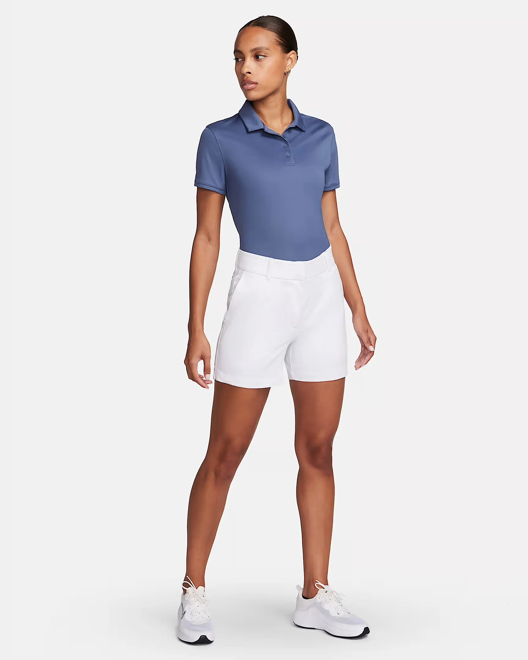 Nike Womens Dri-FIT Victory Short 5" - White - Image 9