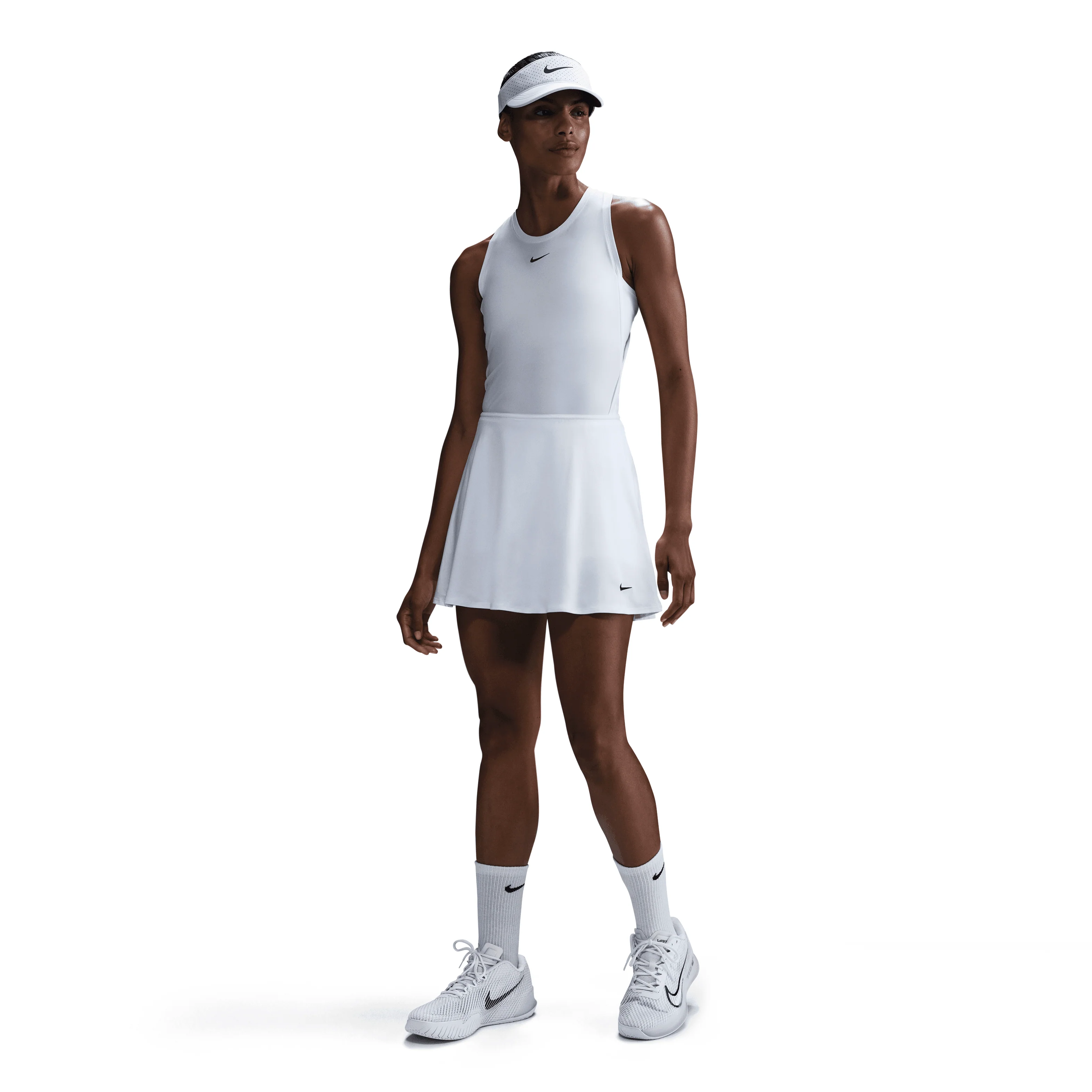 Nike Womens Dri-FIT Victory Skirt - White - Image 4