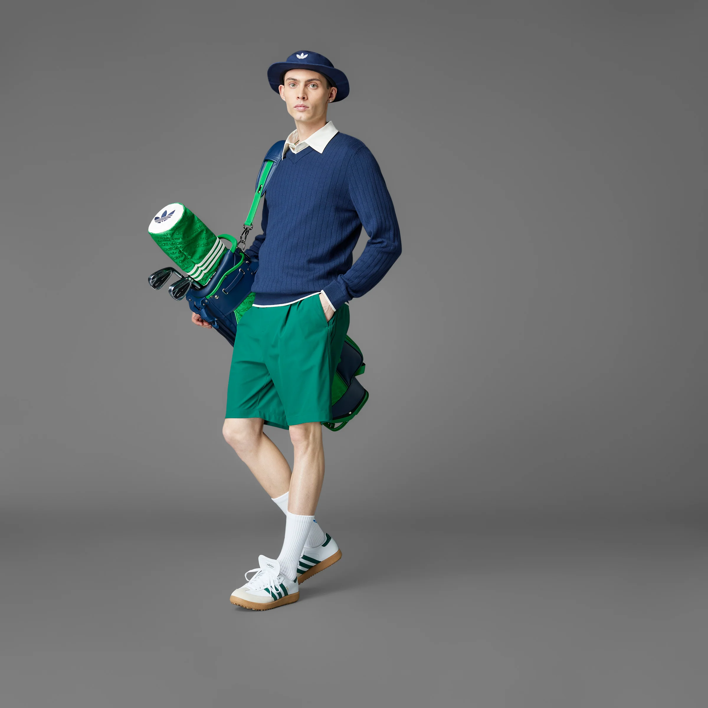 adidas Originals OG Season Opener Bucket Hat - Night Indigo - Image 12