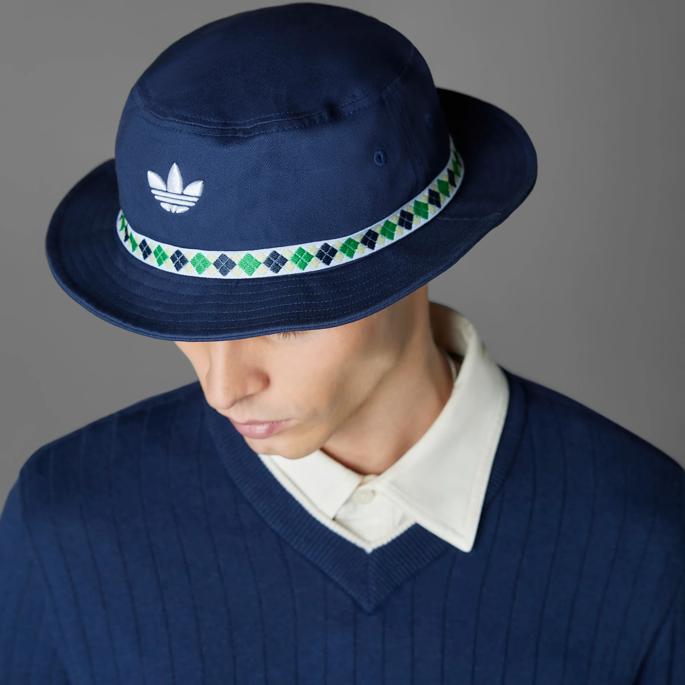adidas Originals OG Season Opener Bucket Hat - Night Indigo - Image 13