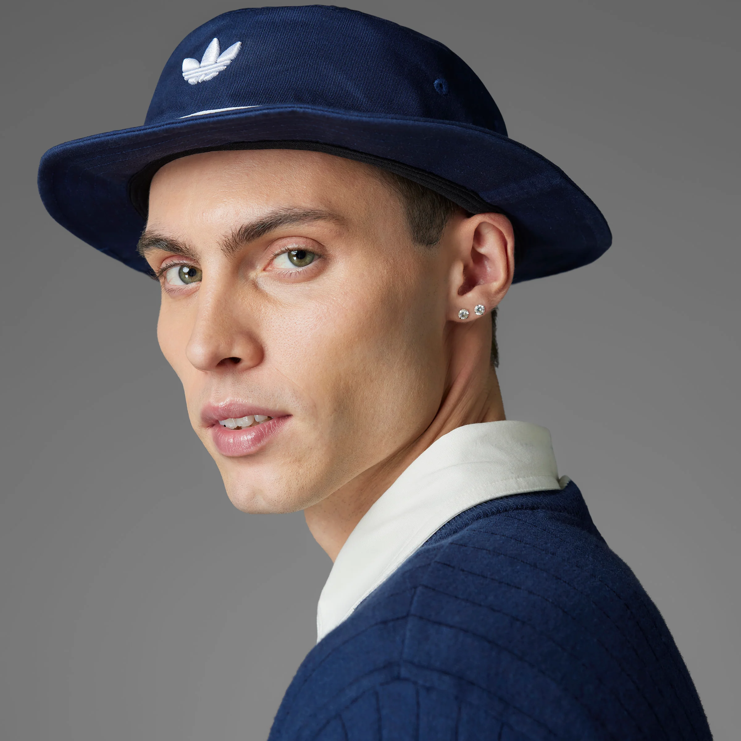 adidas Originals OG Season Opener Bucket Hat - Night Indigo - Image 9