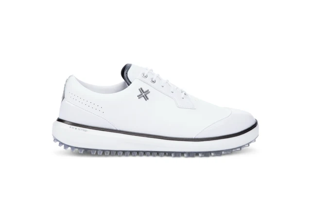 Payntr Golf Men's All Day SC - White / Black / Gun Metal - Image 5