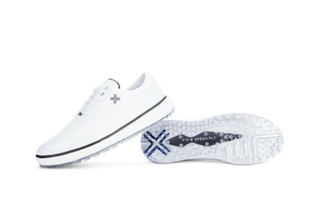 Payntr Golf Men's All Day SC - White / Black / Gun Metal - Image 8