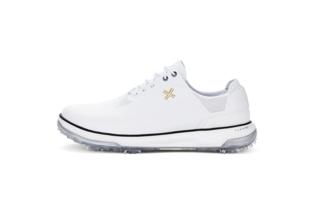 Payntr Golf Men's Eighty Seven SC RS - White / Black / Gold - Image 4