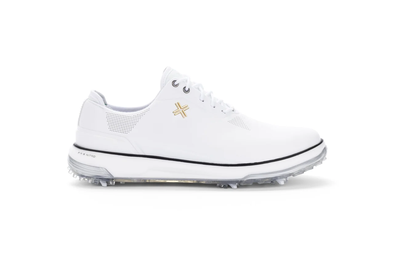 Payntr Golf Men's Eighty Seven SC RS - White / Black / Gold - Image 5