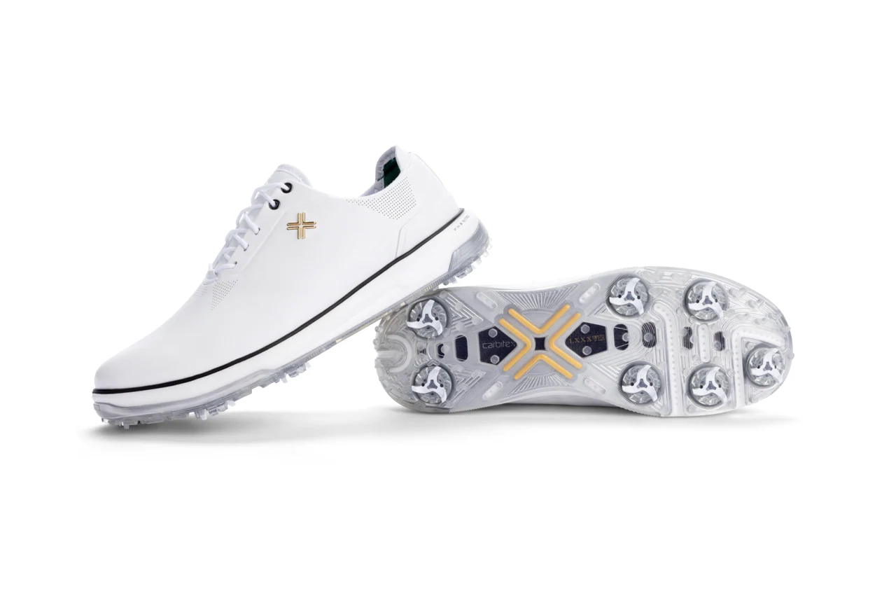Payntr Golf Men's Eighty Seven SC RS - White / Black / Gold - Image 8