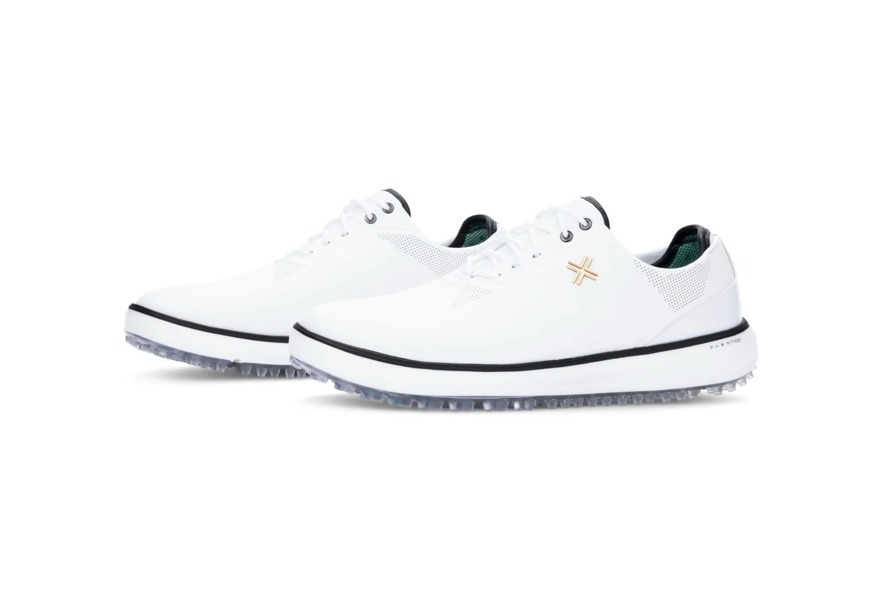 Payntr Golf Men's Match Day SC - White / Black / Gold - Image 3