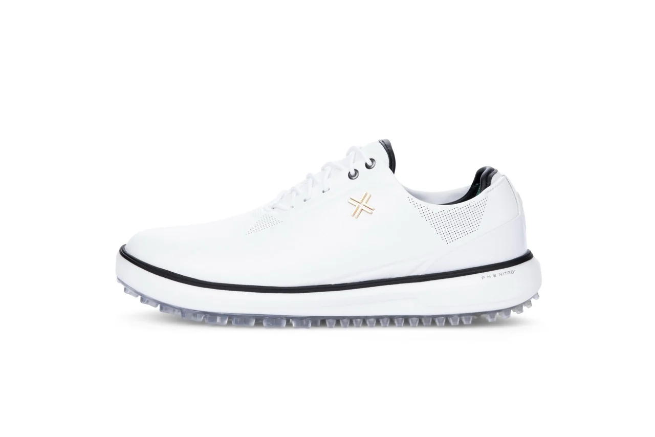 Payntr Golf Men's Match Day SC - White / Black / Gold - Image 4