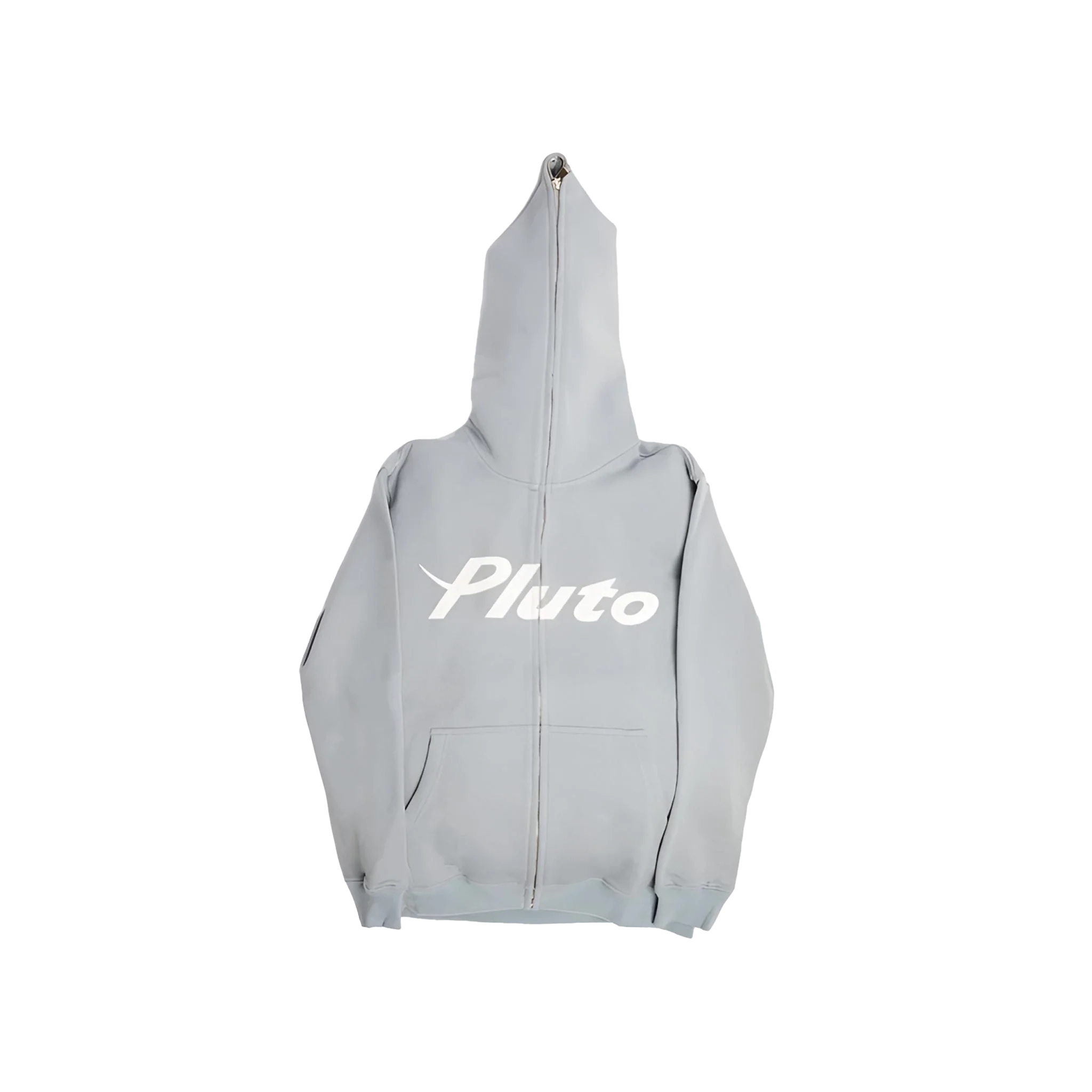 Pluto Full-Zip Sweatshirt - Aqua Grey - Image 4