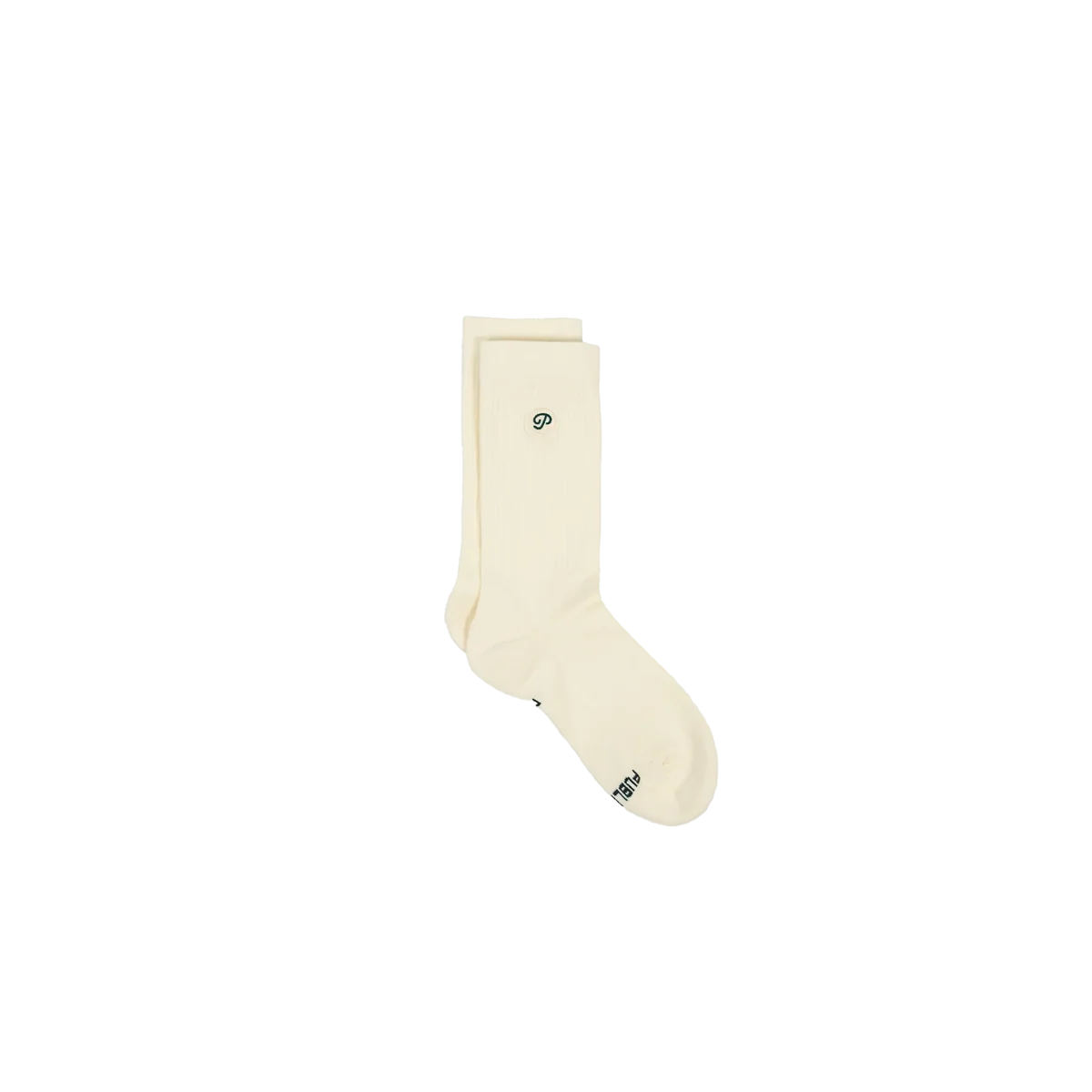Public Drip Athlete Crew Sock - Cream - Image 3