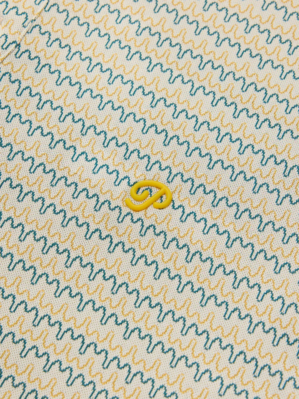 Public Drip Athlete Drip Stripe Polo - Creme - Image 6