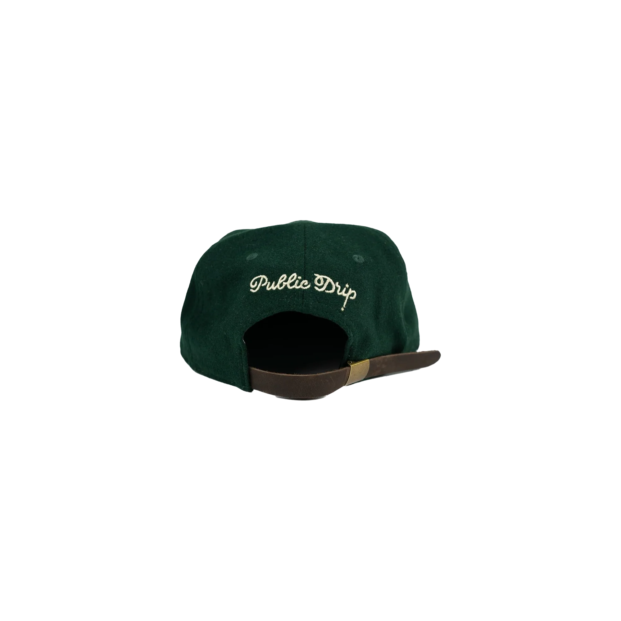 Public Drip Classic Baseball Cap - Forest Green - Image 2