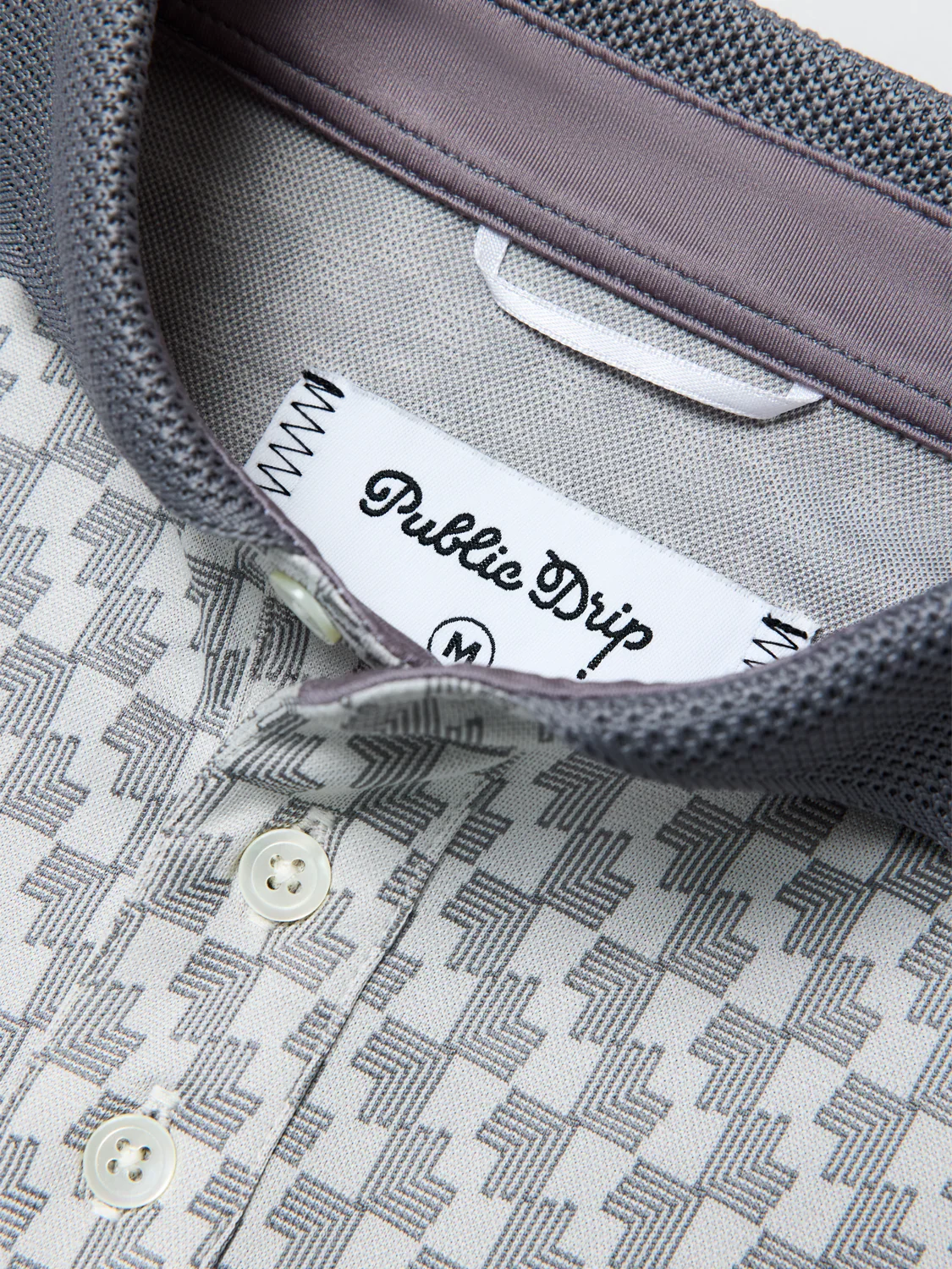 Public Drip Jacquard Retro - Grey - Image 3