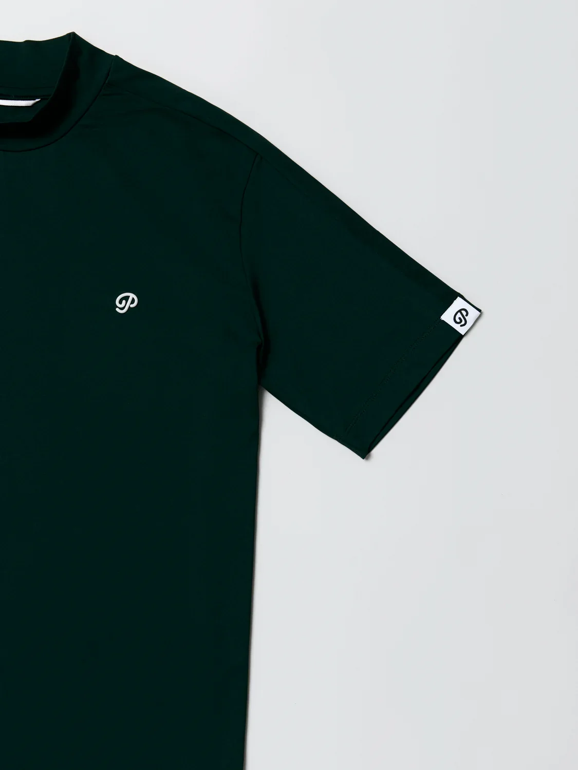 Public Drip Mock Neck - Green - Image 5