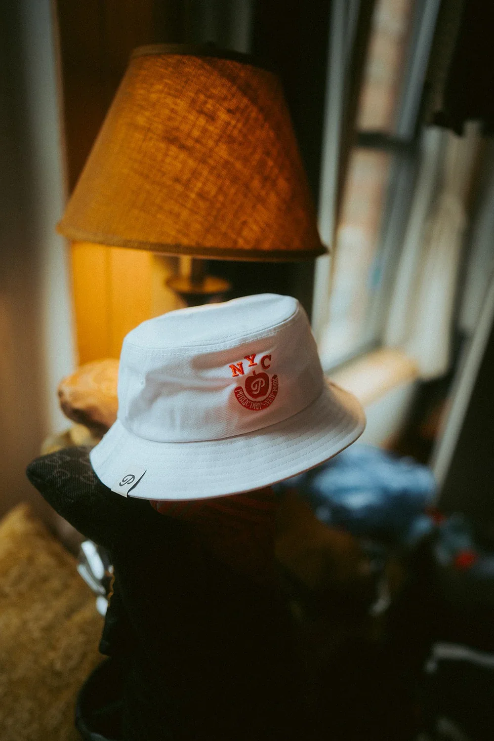 Public Drip NYC Bucket Hat - White - Image 2