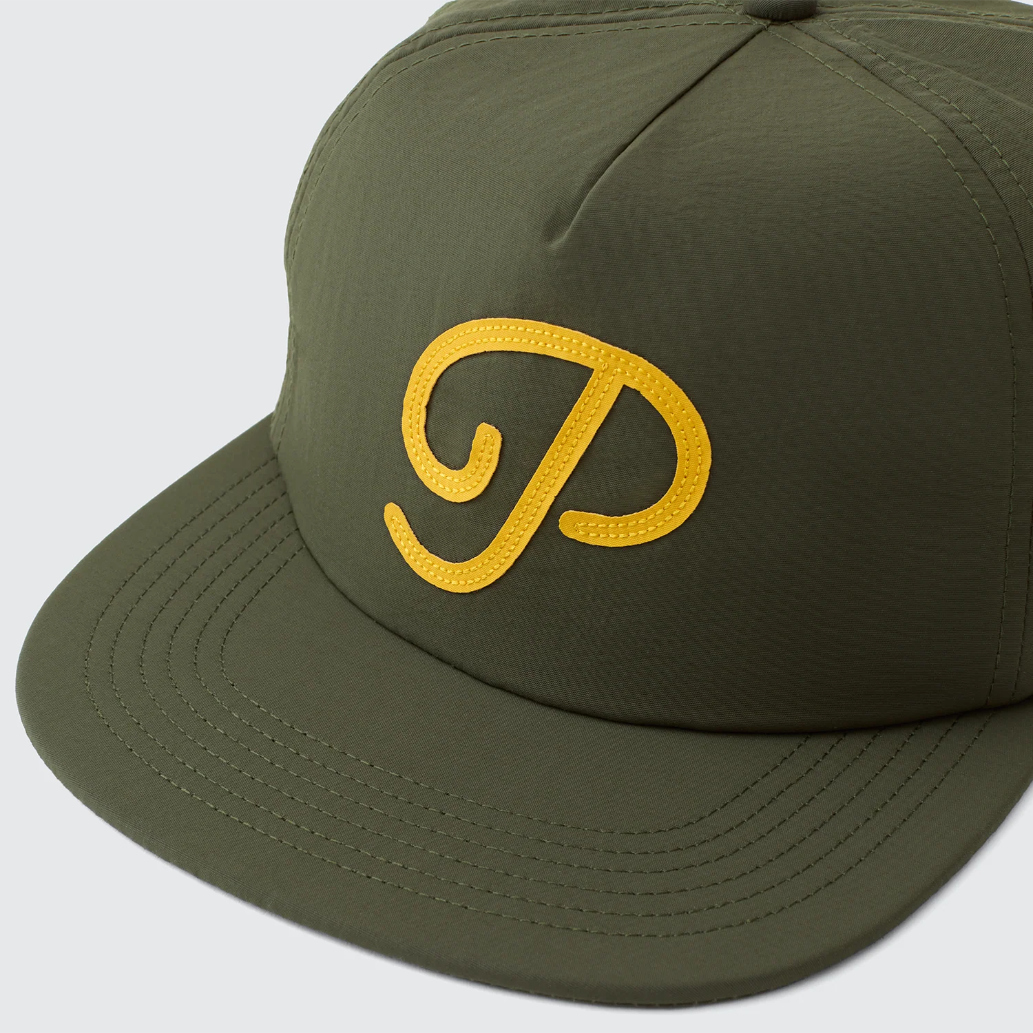 Public Drip "P" Script Nylon Snapback - Pine Grove - Image 3