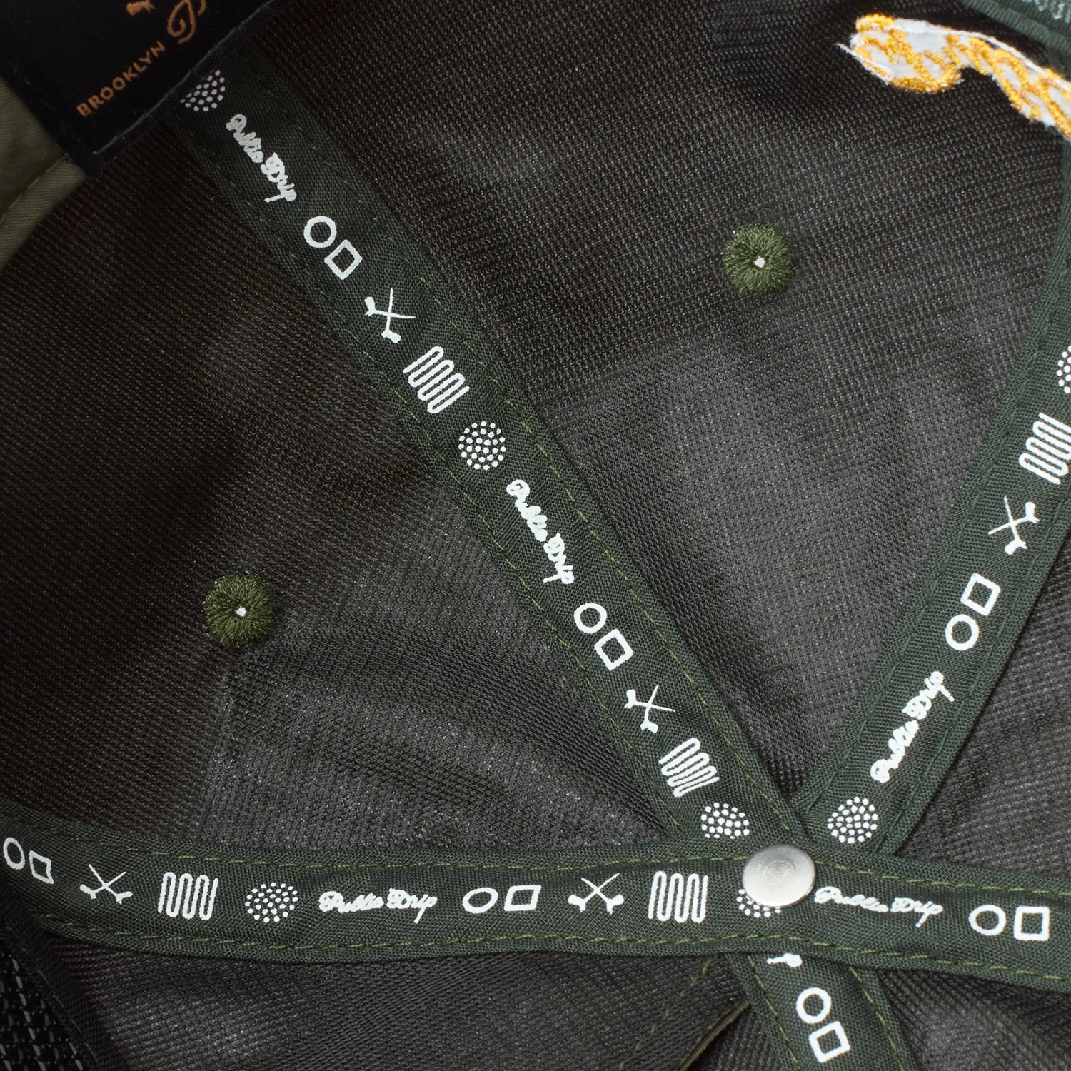 Public Drip "P" Script Nylon Snapback - Pine Grove - Image 6