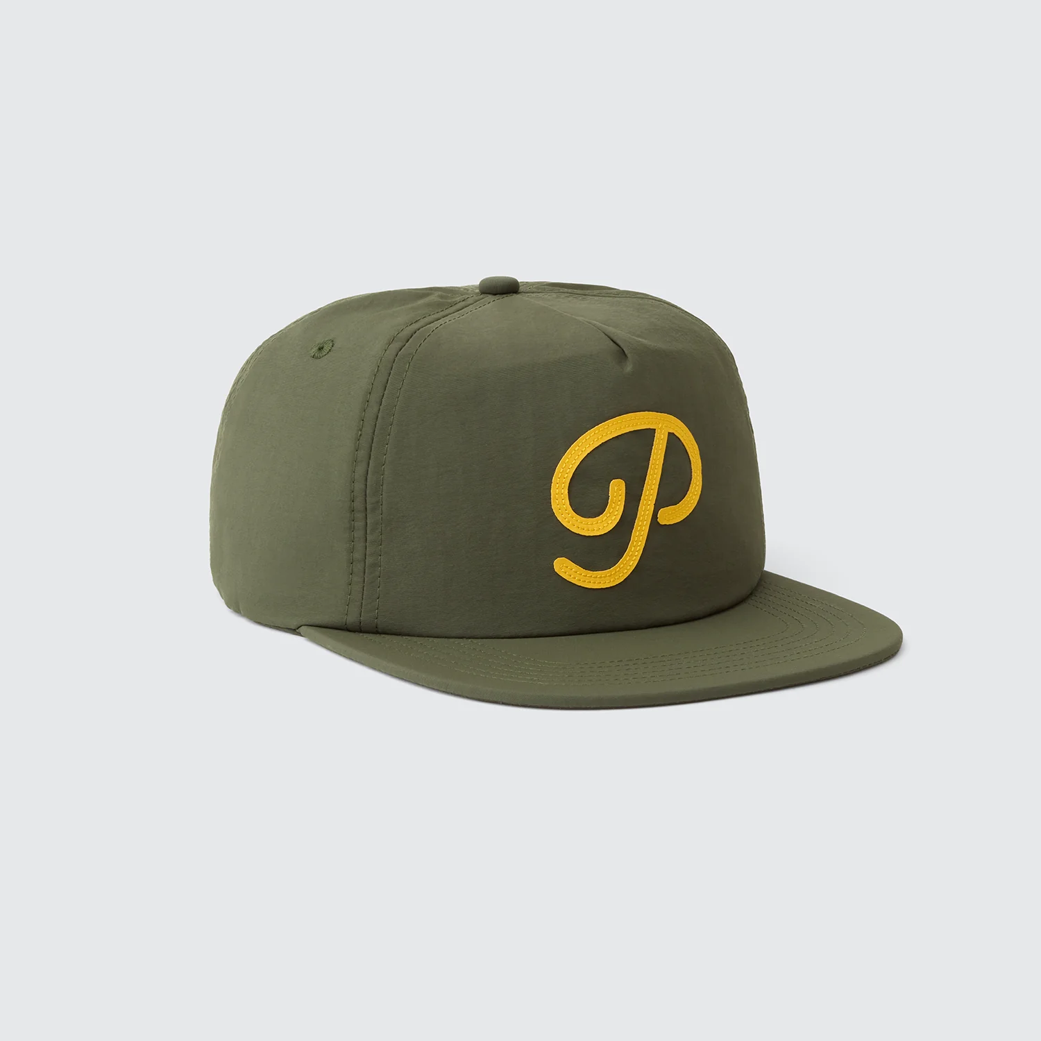 Public Drip "P" Script Nylon Snapback - Pine Grove - Image 7