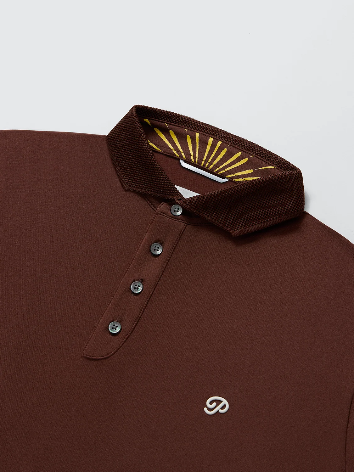 Public Drip Public Athlete Polo - Coffee - Image 4