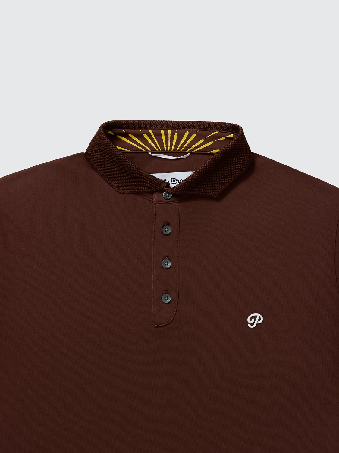 Public Drip Public Athlete Polo - Coffee - Image 5
